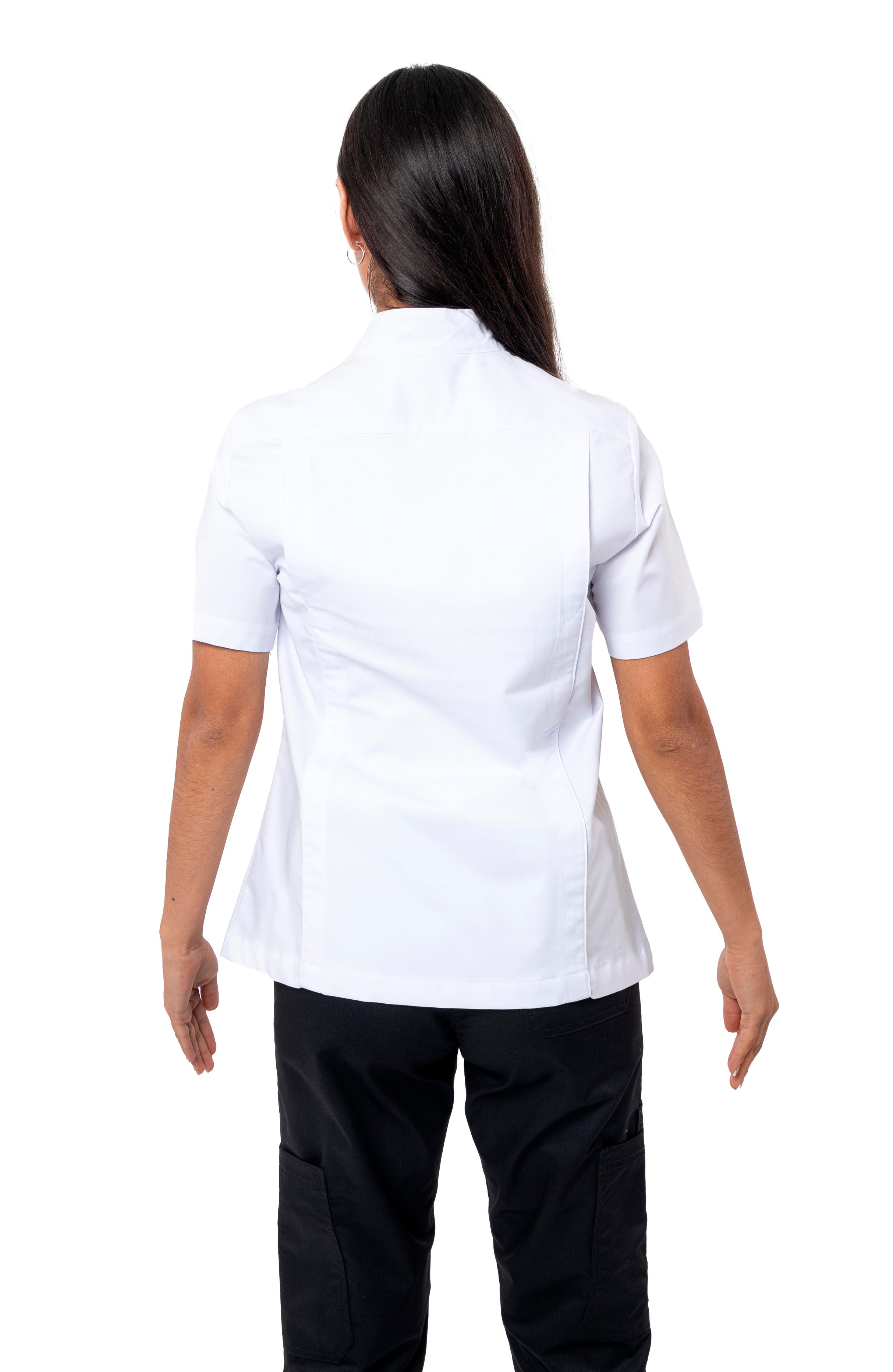 FILIPINA CHEF MANGA CORTA HONOLULU MUJER #Color_Blanco