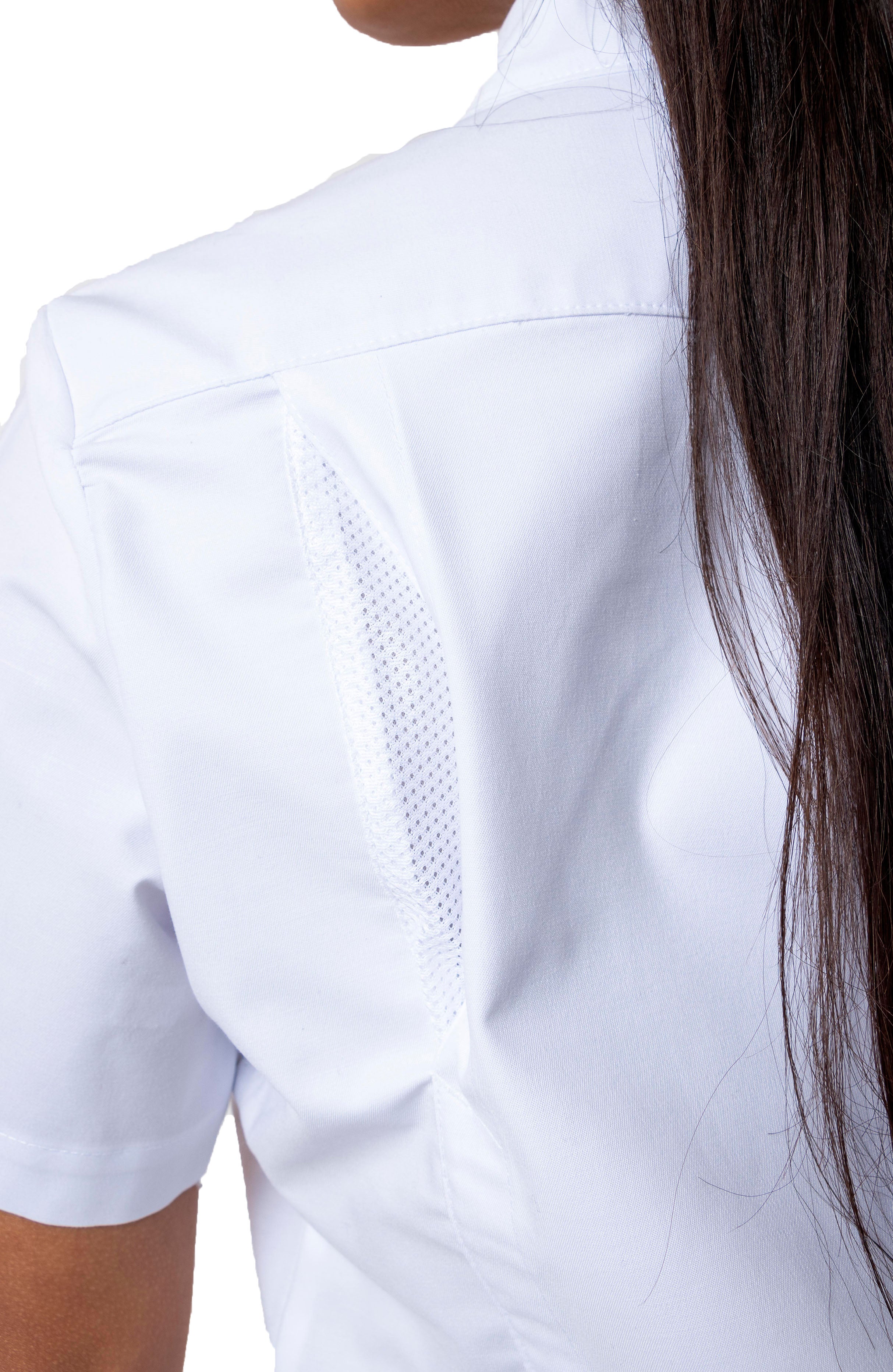 FILIPINA CHEF MANGA CORTA HONOLULU MUJER #Color_Blanco