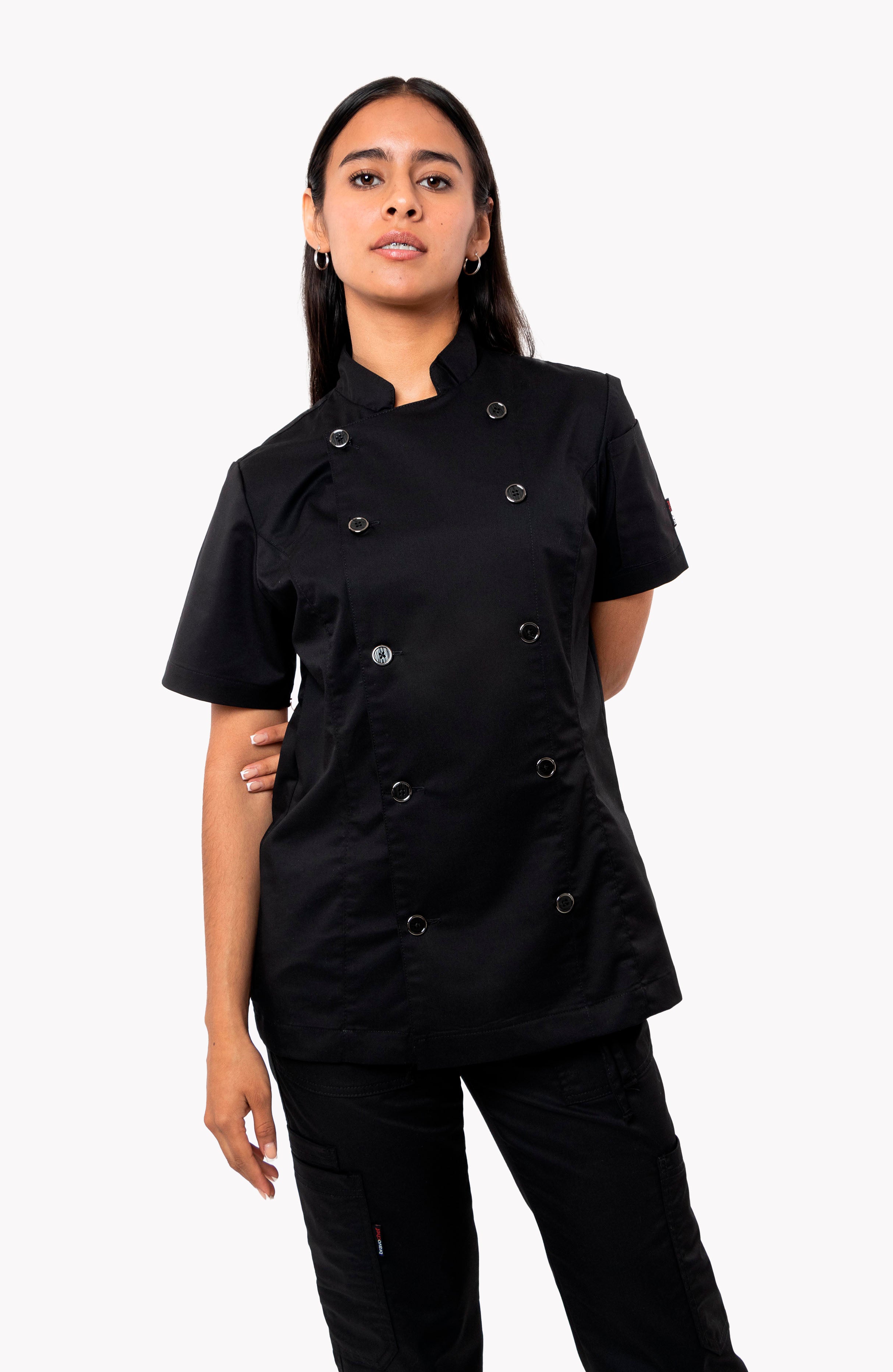 FILIPINA CHEF MANGA CORTA HONOLULU MUJER #Color_Negro