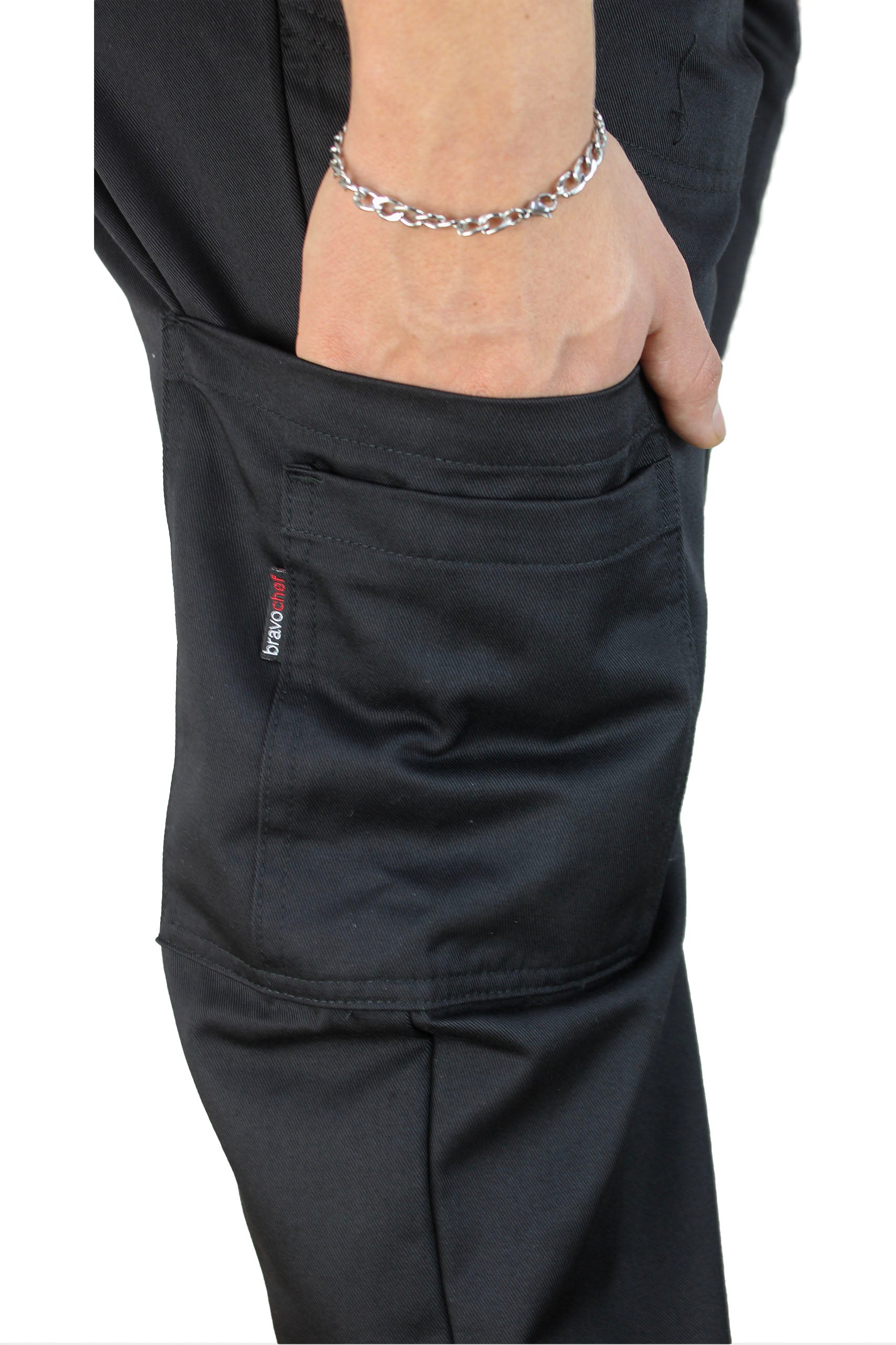 PANTALÓN CHEF RAYAS SEÚL HOMBRE