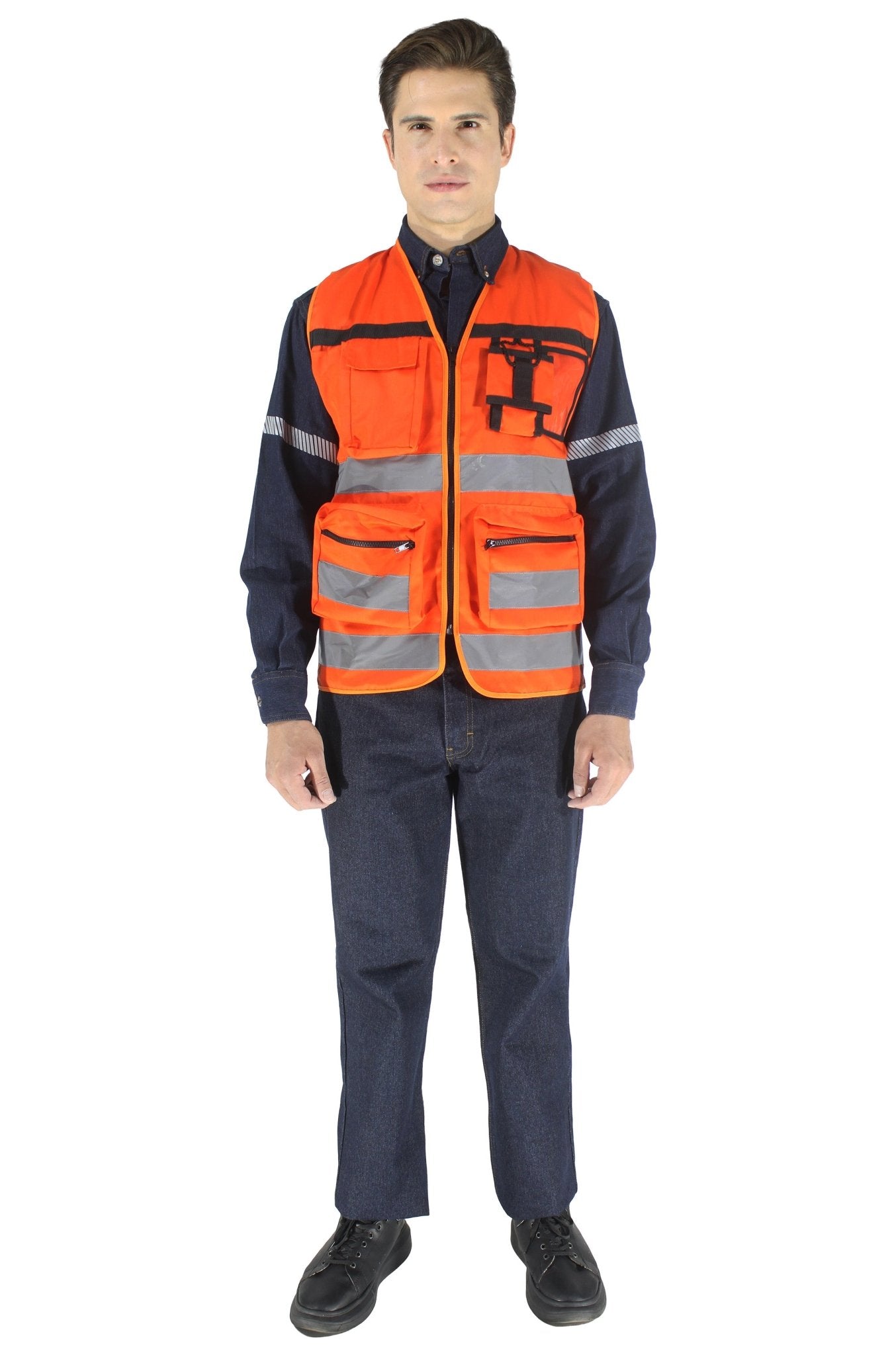 CHALECO DE SEGURIDAD BREMEN #Color_Naranja