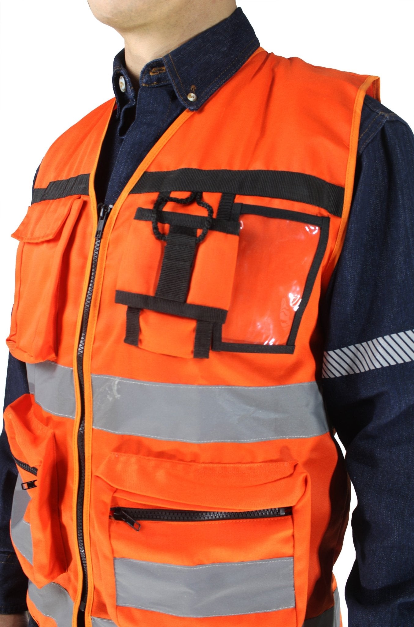 CHALECO DE SEGURIDAD BREMEN #Color_Naranja