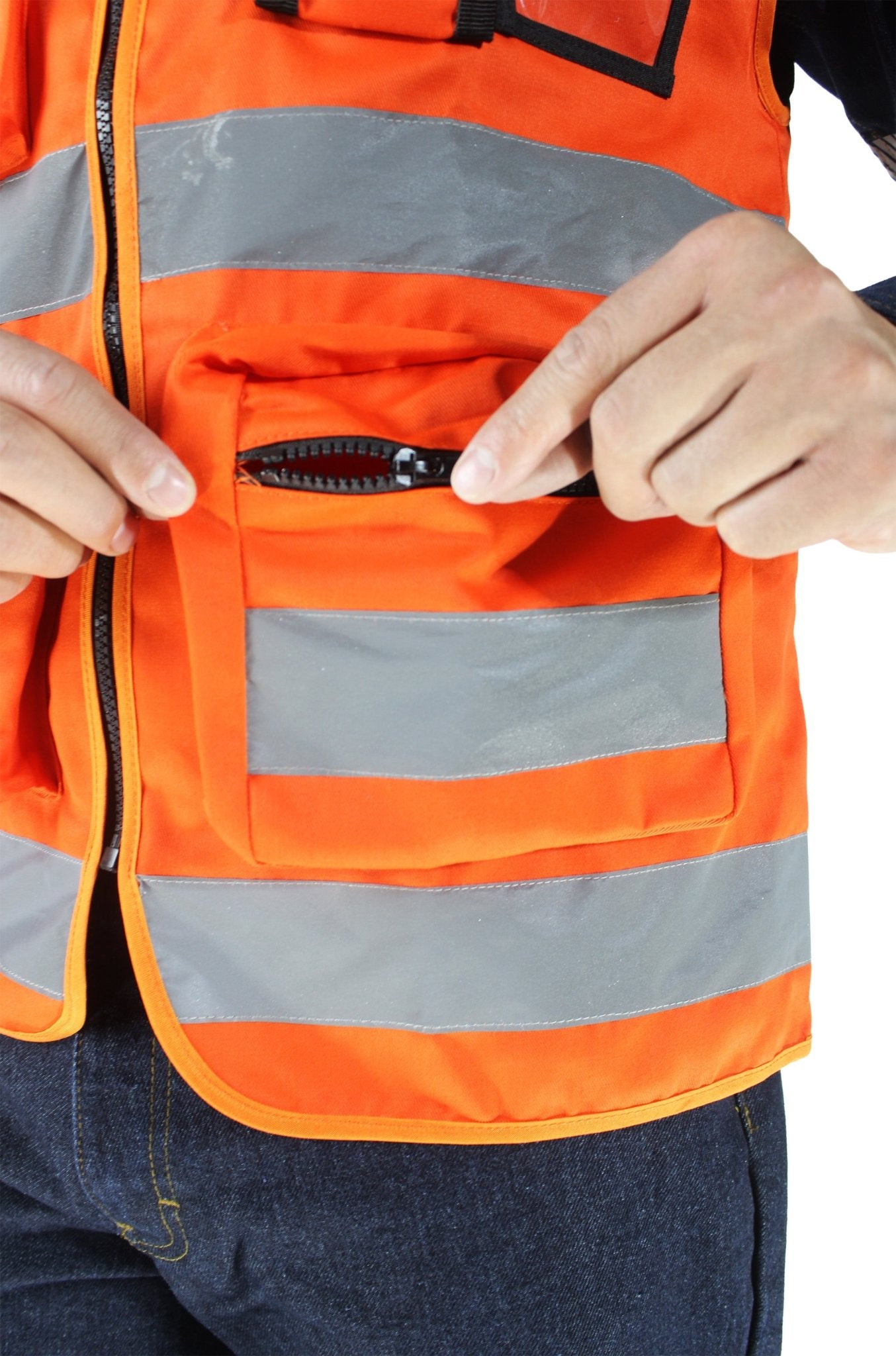 CHALECO DE SEGURIDAD BREMEN #Color_Naranja