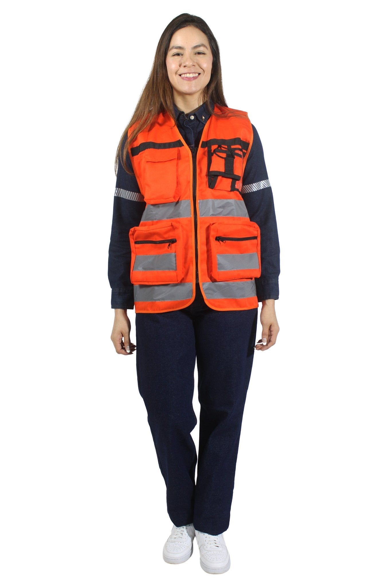 CHALECO DE SEGURIDAD BREMEN #Color_Naranja