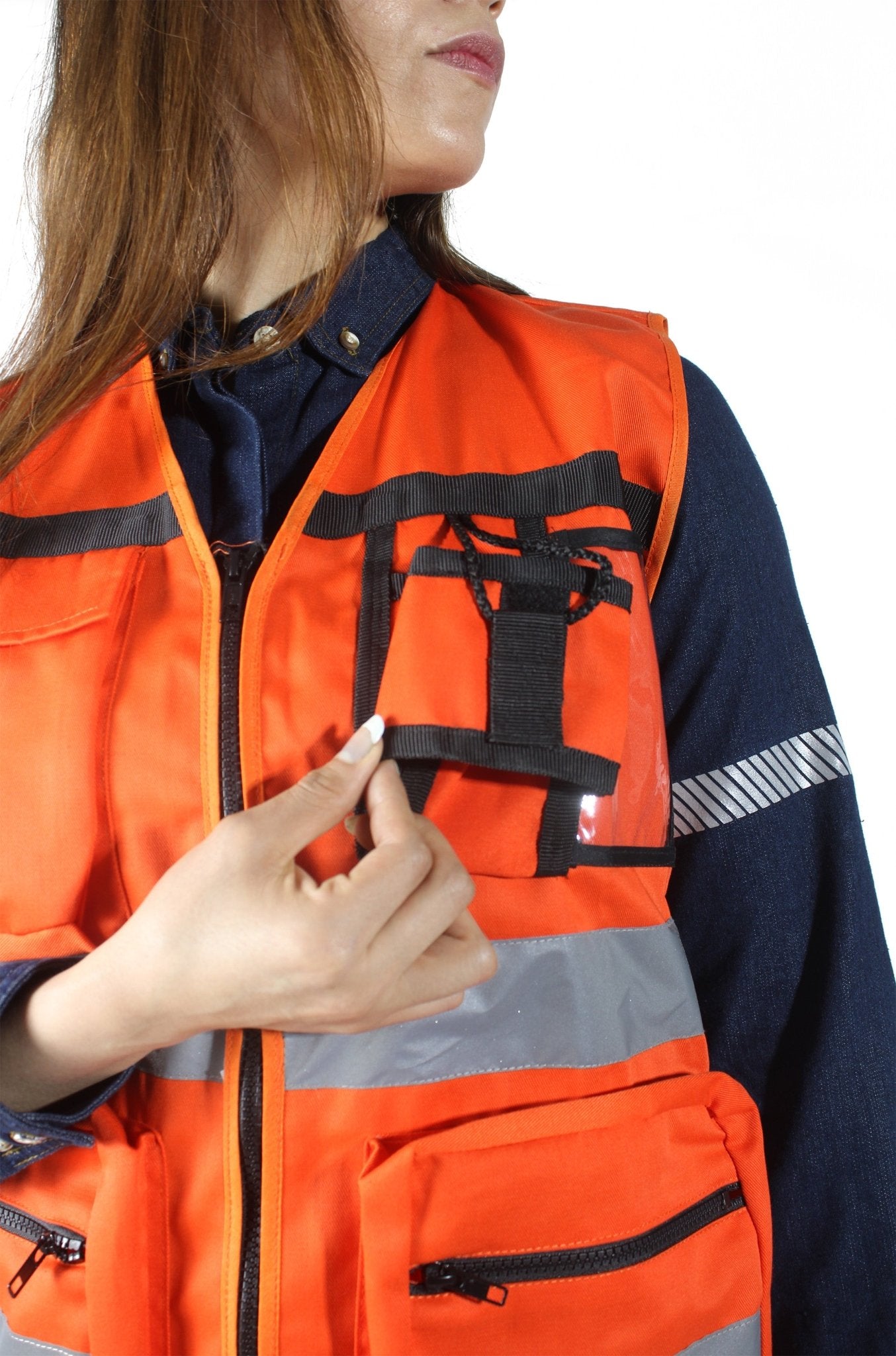 CHALECO DE SEGURIDAD BREMEN #Color_Naranja