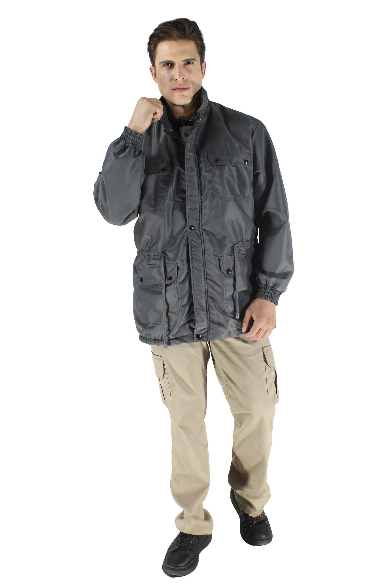 CAZADORA ISLANDIA COLOR GRIS