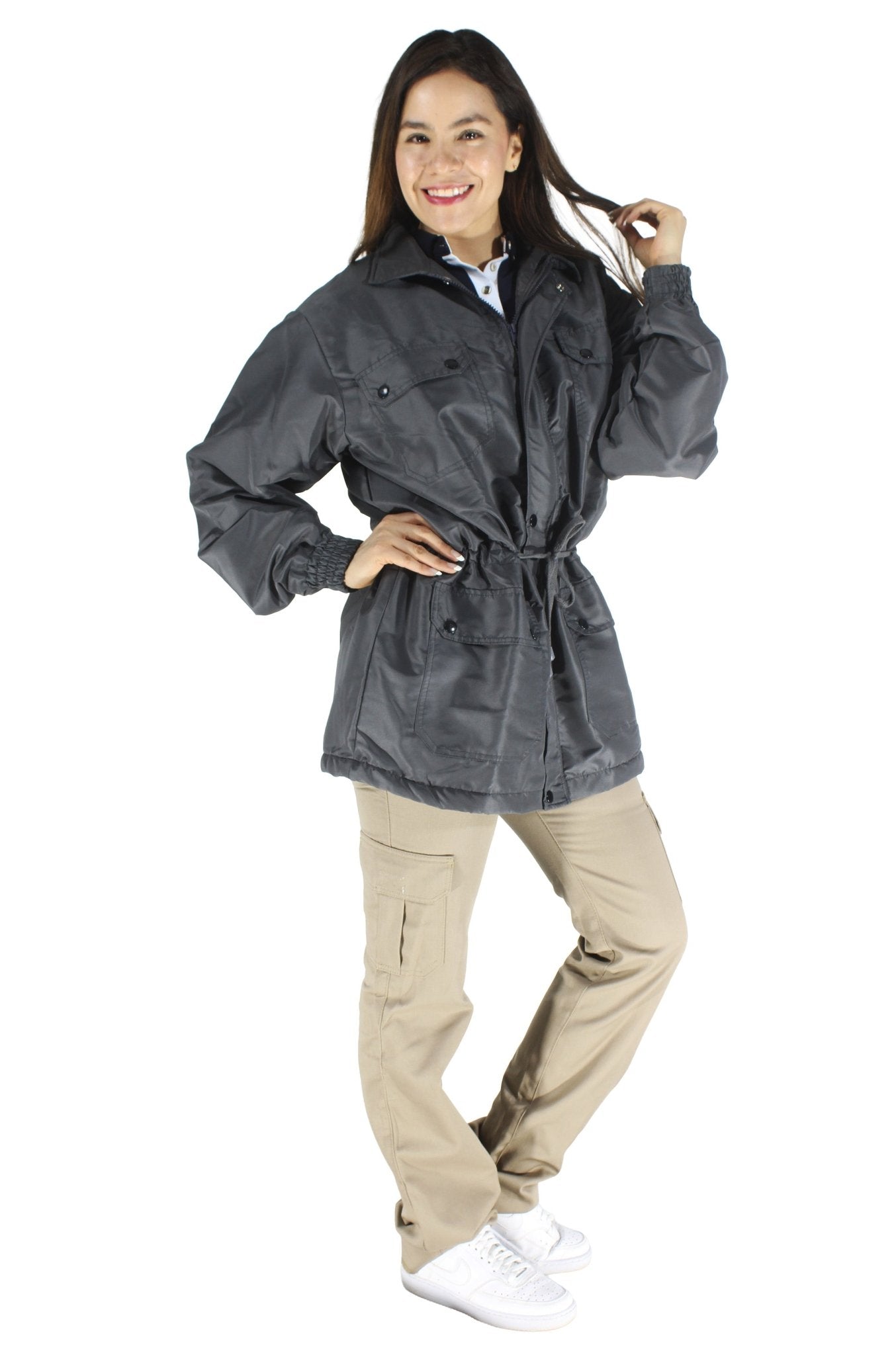 CAZADORA ISLANDIA COLOR GRIS