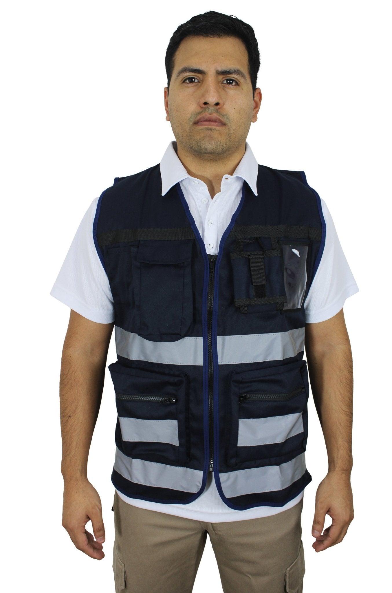 CHALECO DE SEGURIDAD BREMEN #Color_Azul Marino