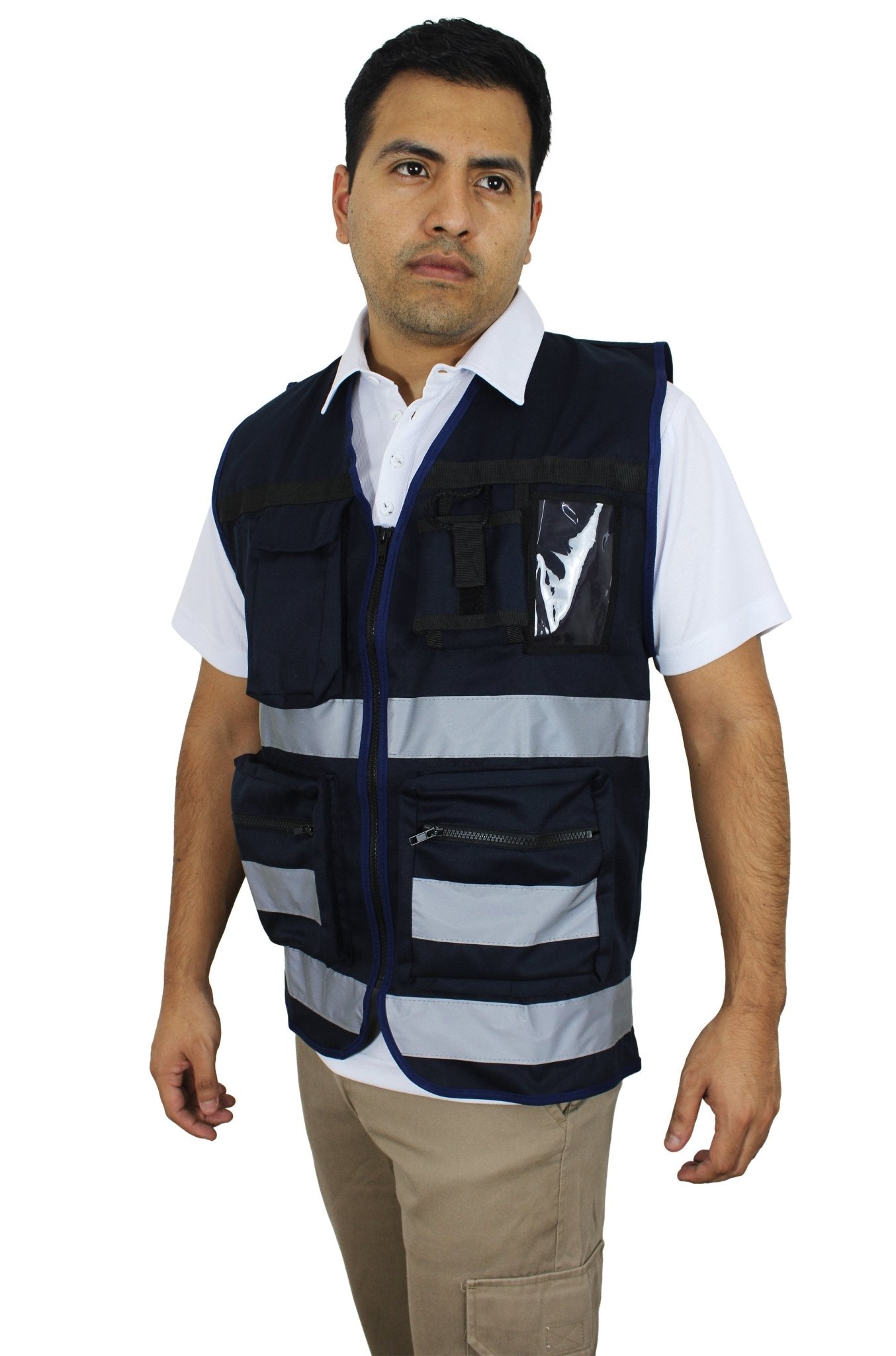 CHALECO DE SEGURIDAD BREMEN #Color_Azul Marino