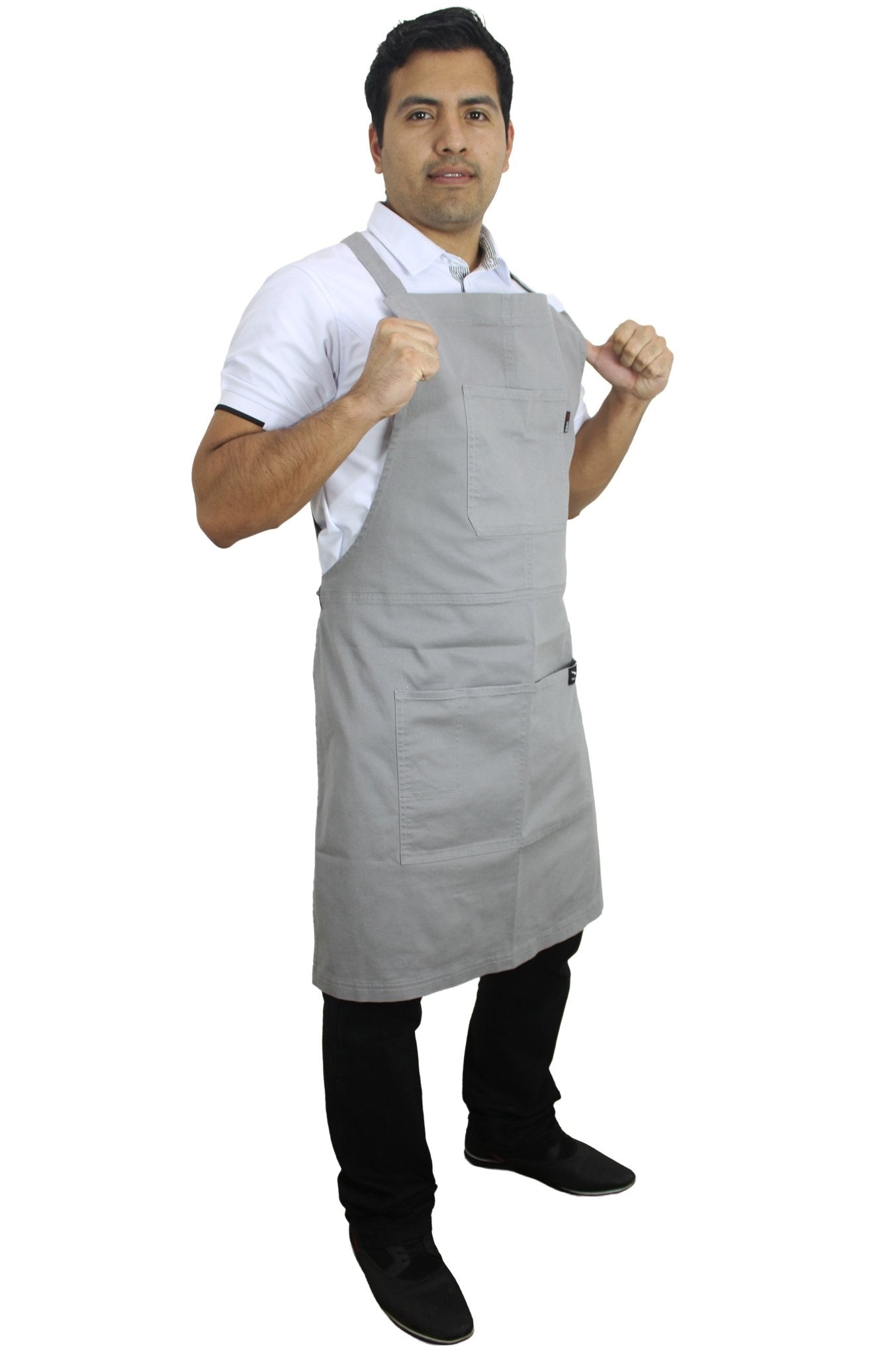 MANDIL TOSCANA UNISEX #Color_Gris