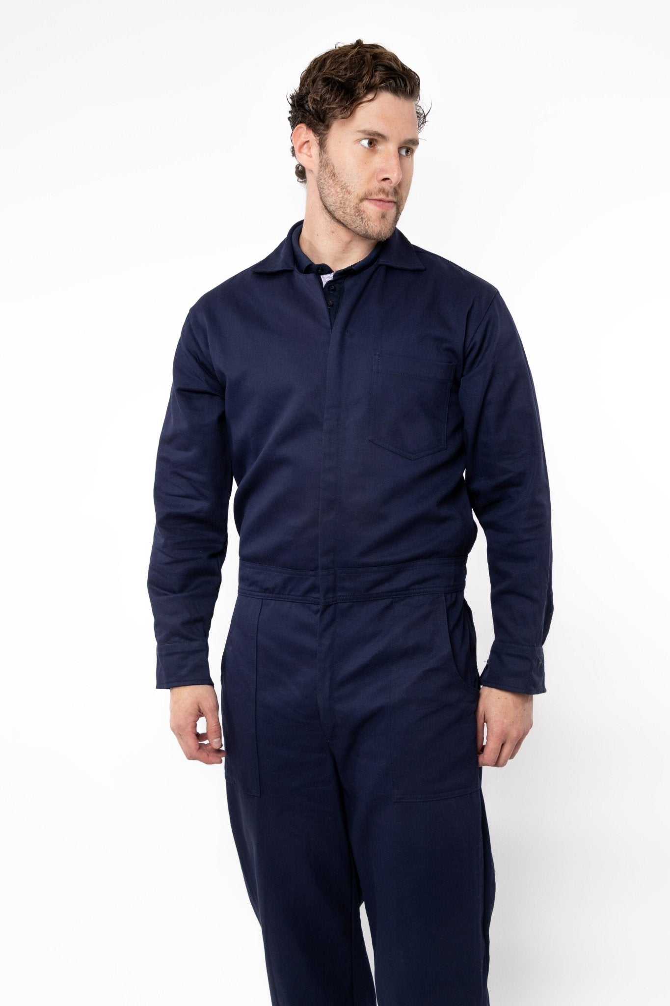 JEANS DE TRABAJO MEDELLIN MUJER #Color_Azul Marino