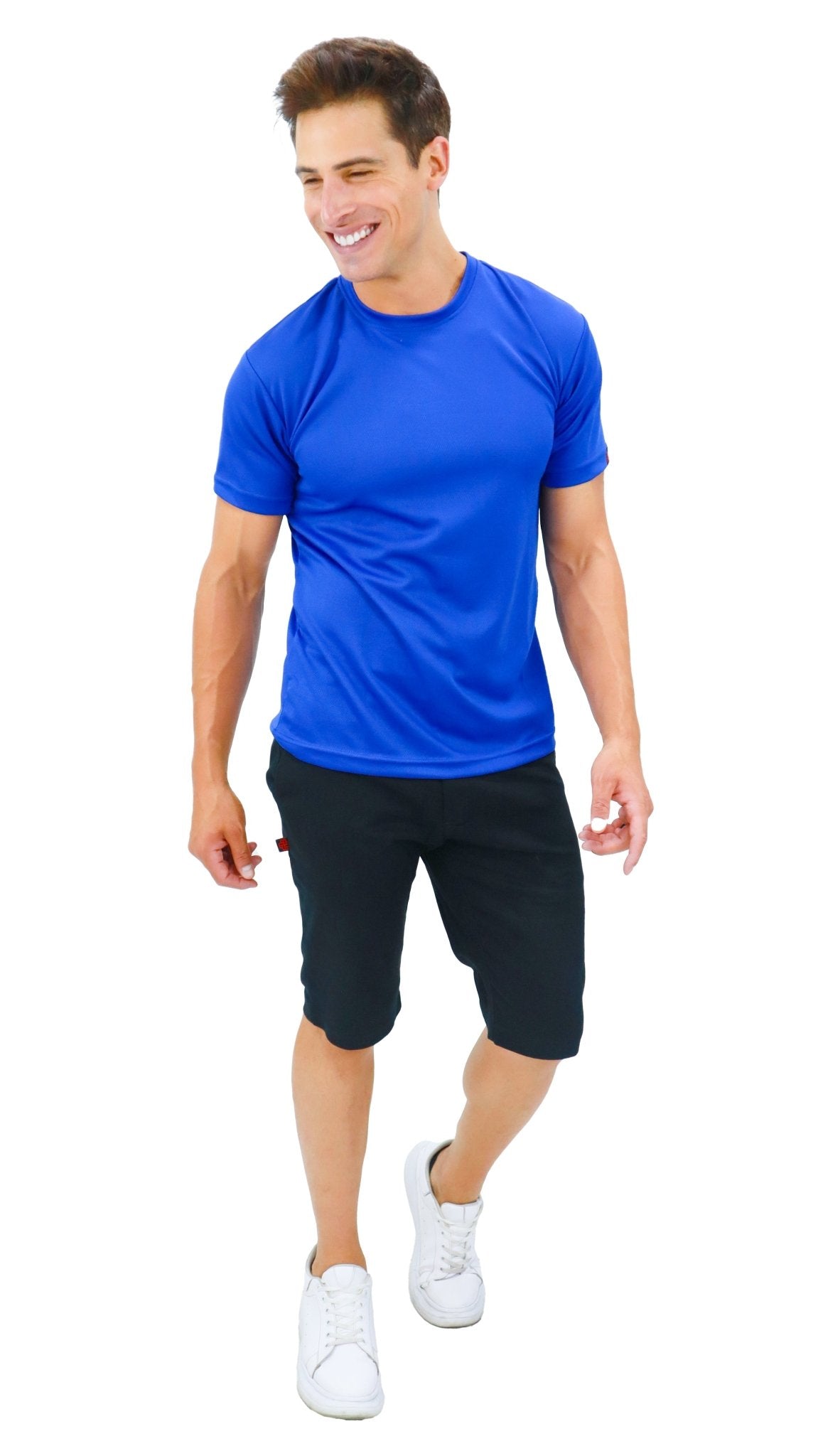 BERMUDA CASUAL DE GABARDINA ATLANTA HOMBRE #Color_Negro