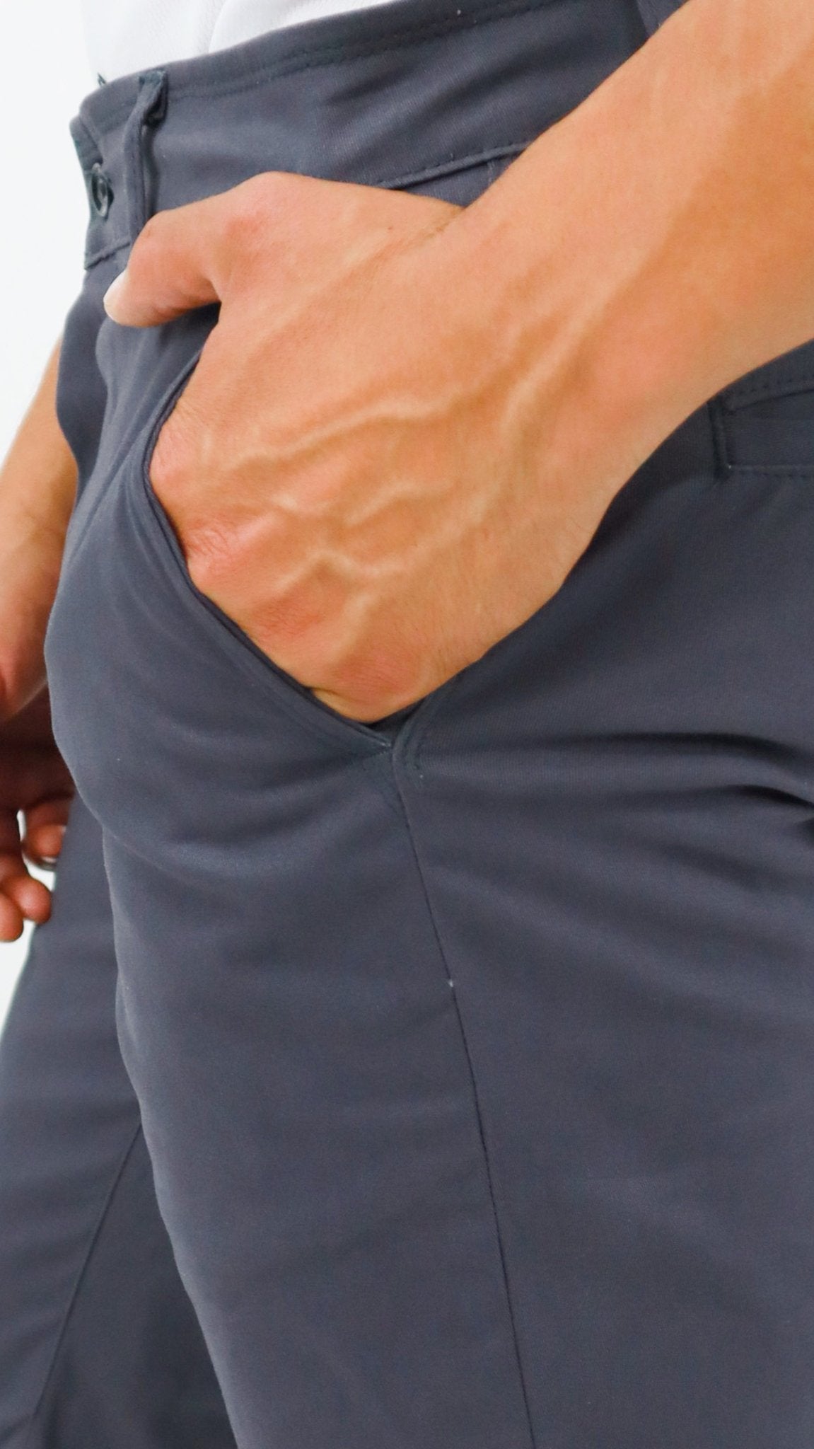 BERMUDA CASUAL DE GABARDINA ATLANTA HOMBRE #Color_Gris