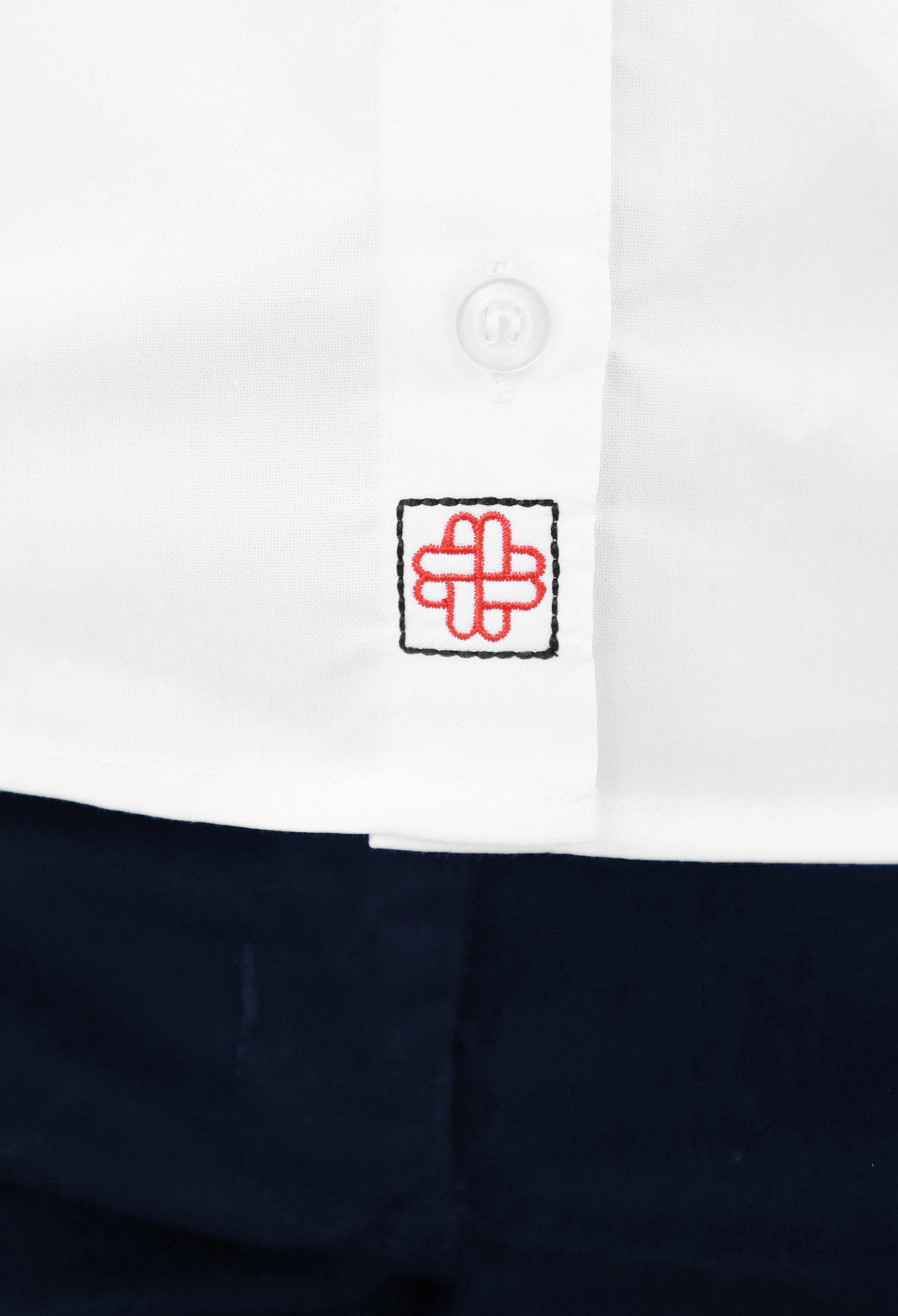 CAMISA BÁSICA MANGA LARGA MONCLOVA HOMBRE #Color_Blanco