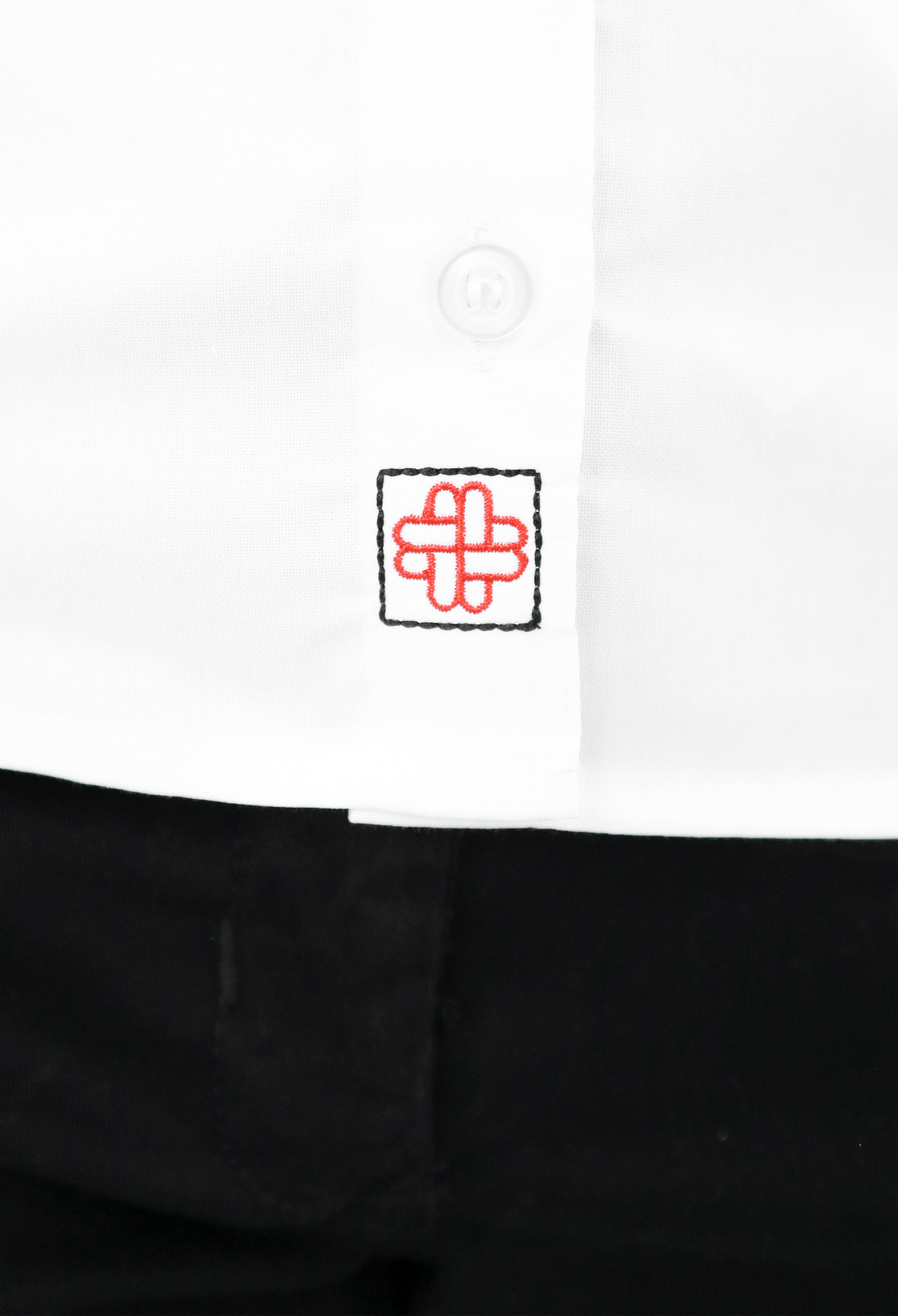 CAMISA BÁSICA MANGA LARGA MONCLOVA MUJER #Color_Blanco