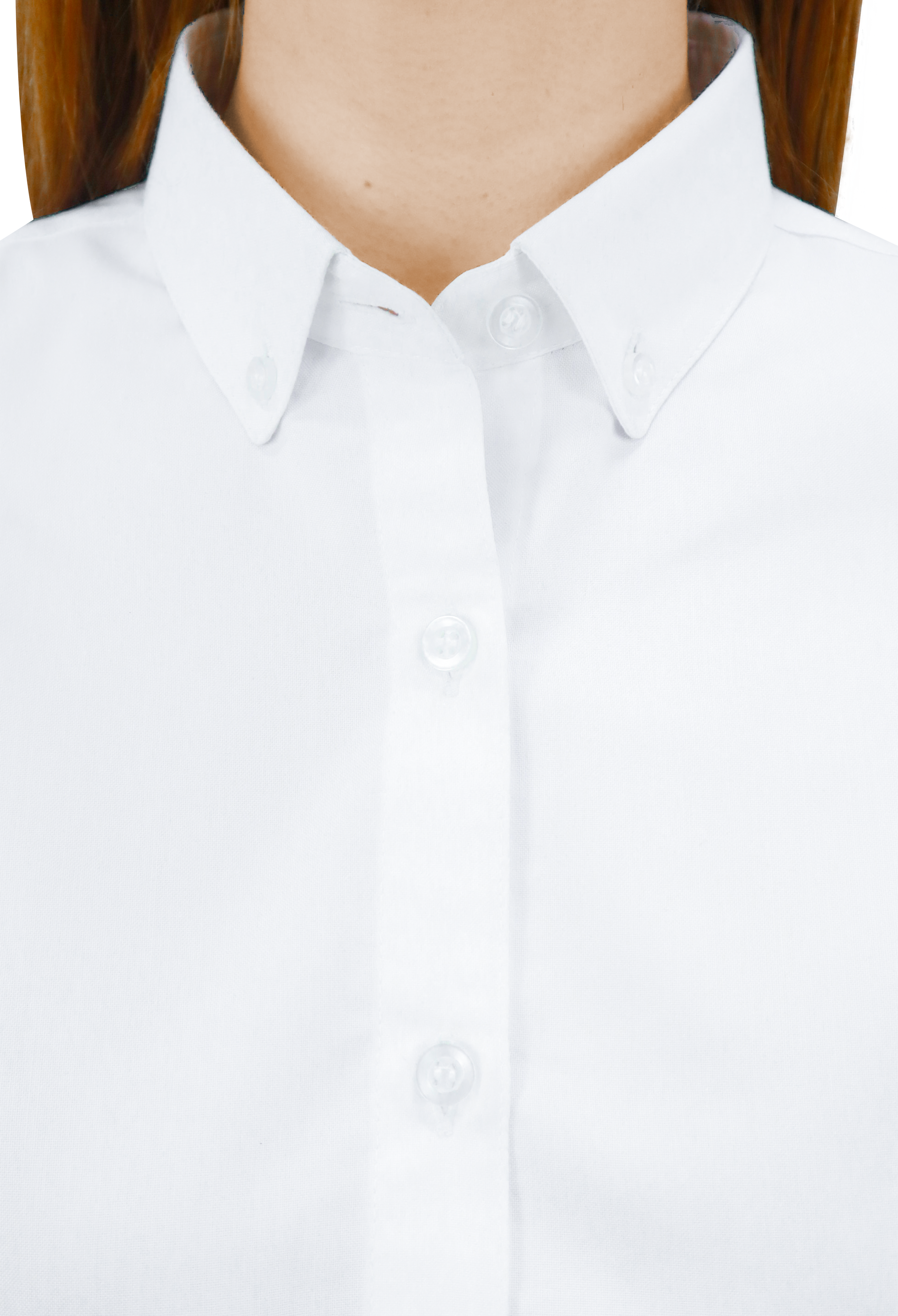 CAMISA BÁSICA MANGA LARGA MONCLOVA MUJER #Color_Blanco