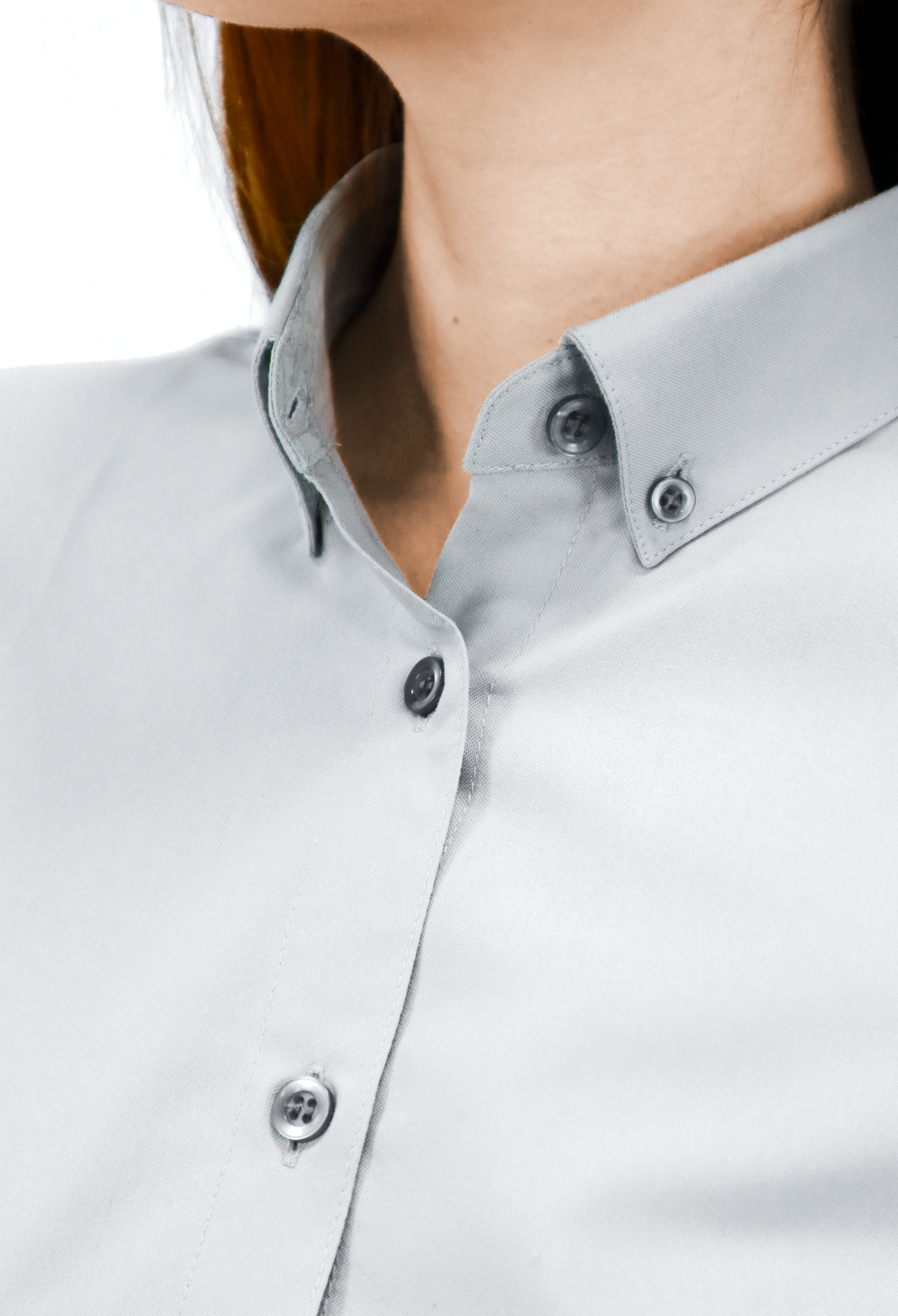 CAMISA BÁSICA MANGA LARGA MONCLOVA MUJER #Color_Gris