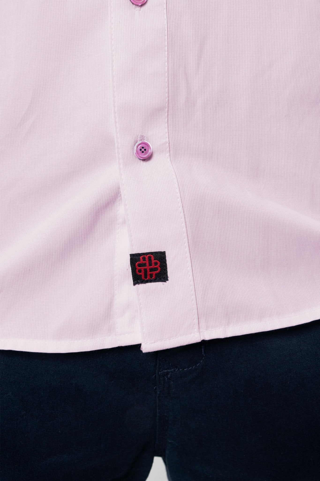 CAMISA FORMAL SLIM FIT MANGA LARGA BIRMINGHAM HOMBRE #Color_Rosa