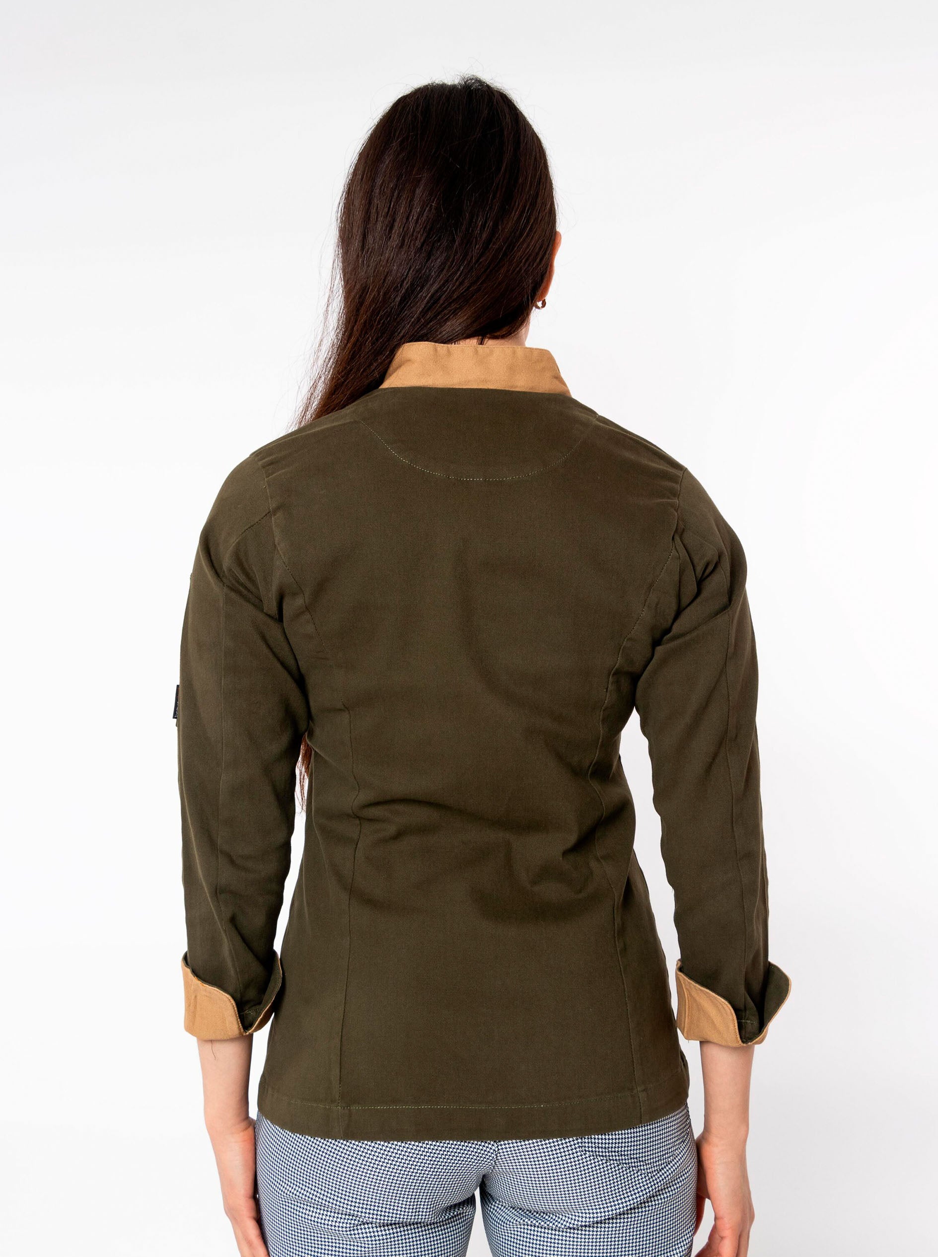 FILIPINA CHEF CORTE REGULAR MILÁN MUJER #Color_Verde Oliva