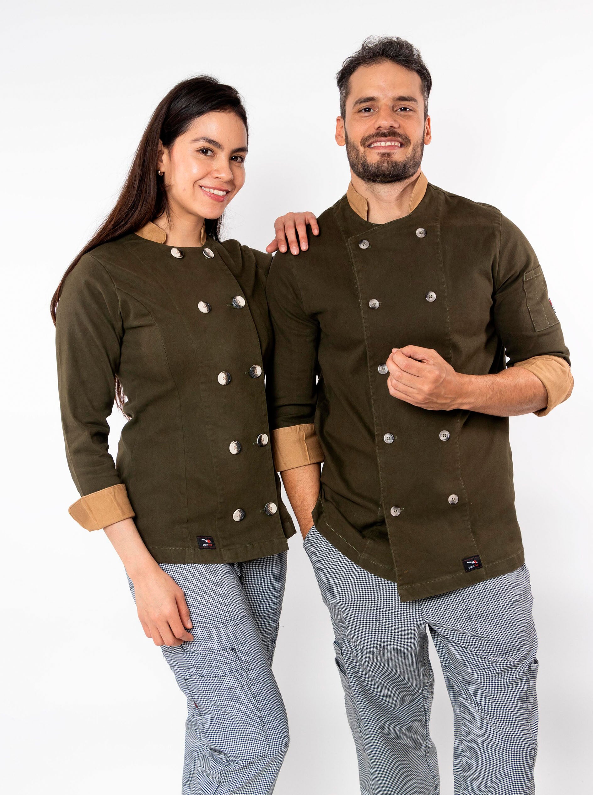 FILIPINA CHEF CORTE REGULAR MILÁN MUJER #Color_Verde Oliva