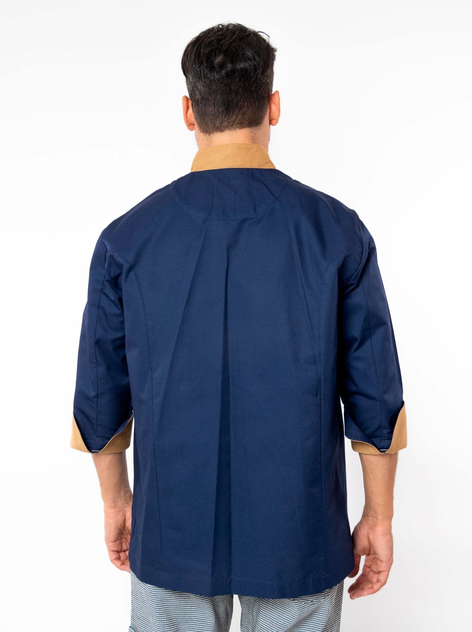 FILIPINA DE CHEF CORTE REGULAR MILÁN HOMBRE #Color_Azul Marino