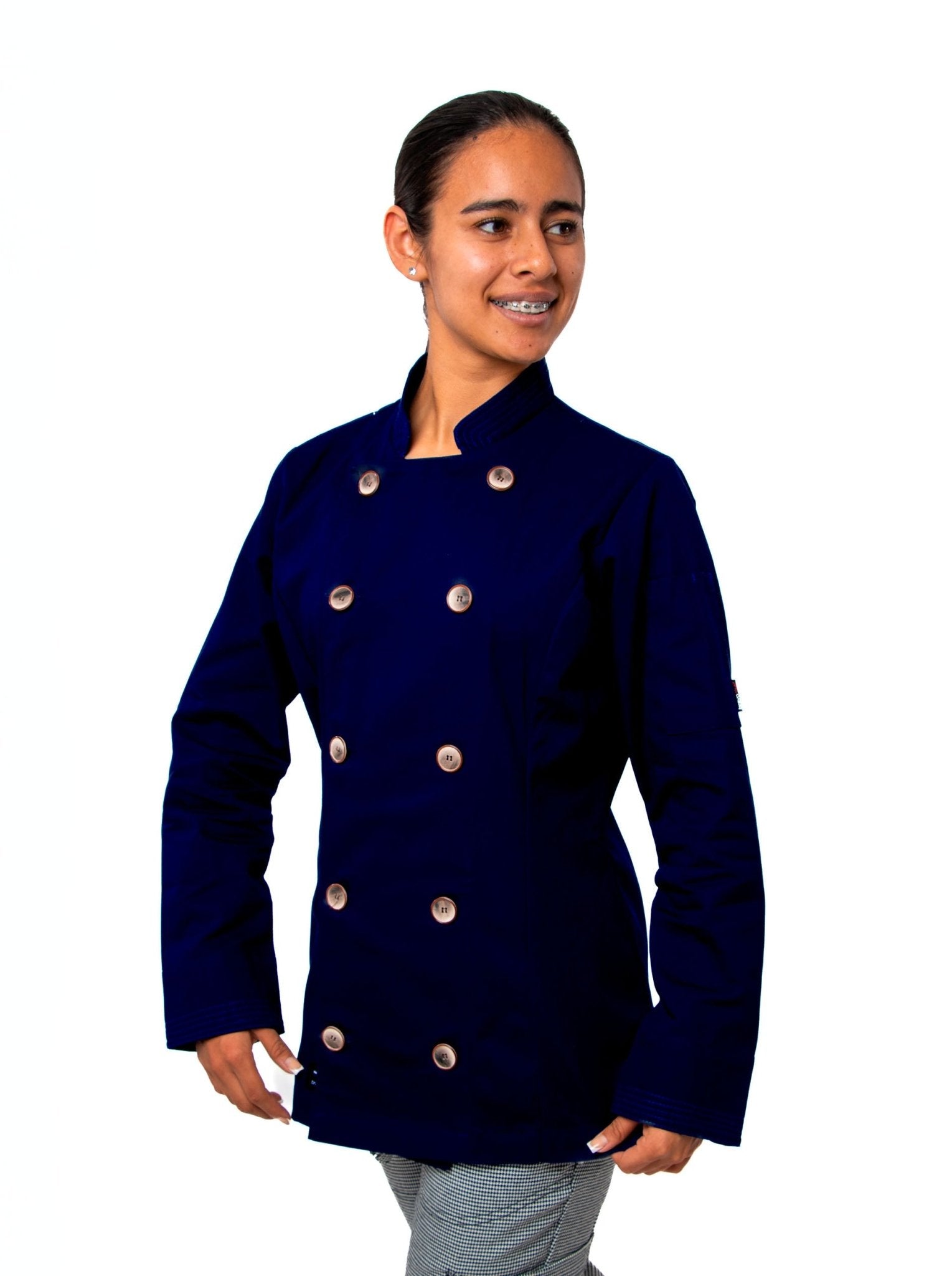 FILIPINA EJECUTIVA CHEF CORTE REGULAR LYON MUJER #Color_Azul Marino