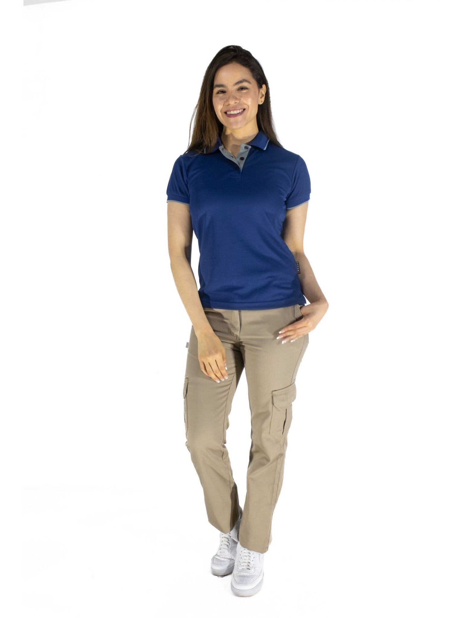 PLAYERA POLO BUENOS AIRES MUJER #Color_Azul Marino