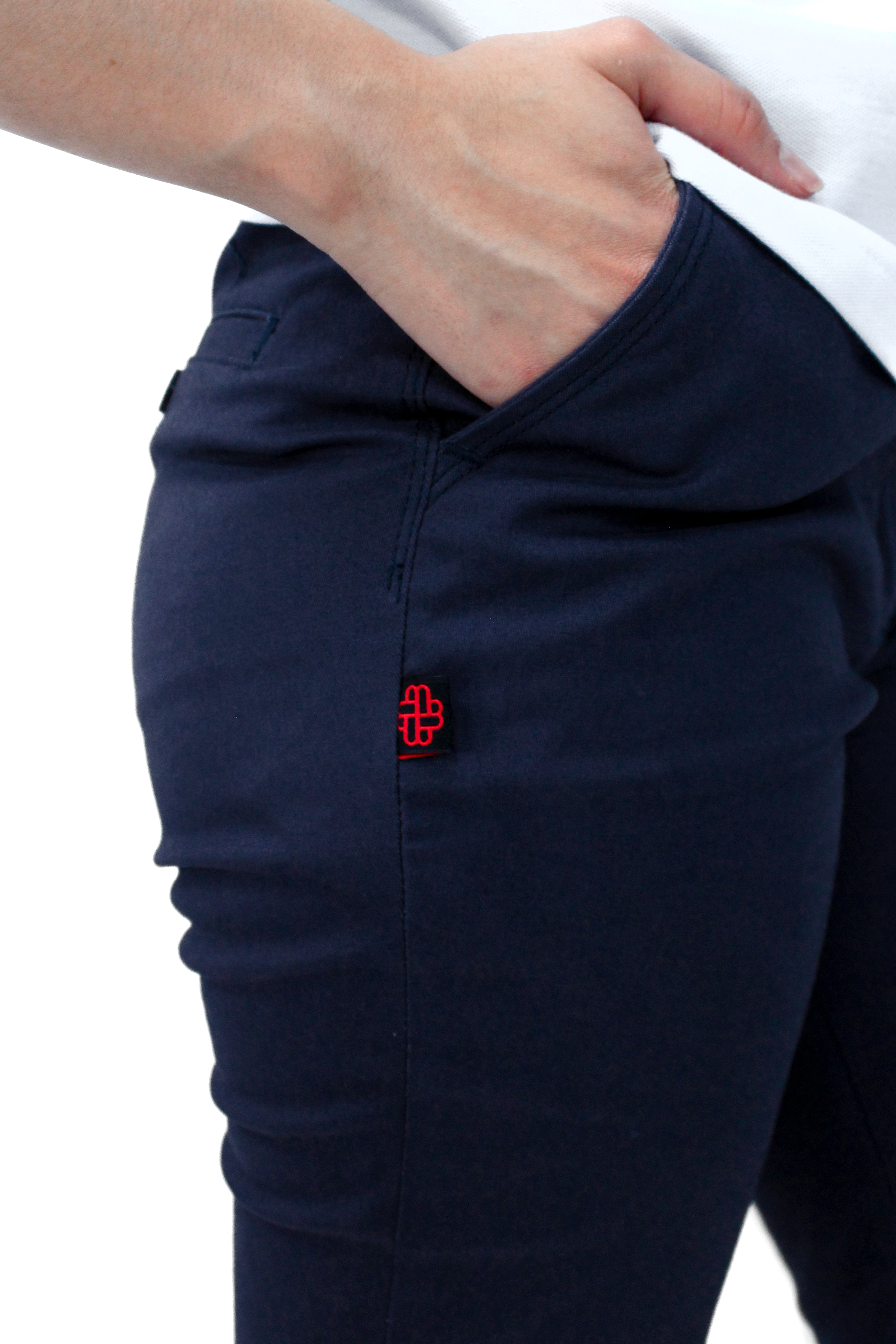 BERMUDA CASUAL DE GABARDINA ATLANTA MUJER #Color_Azul