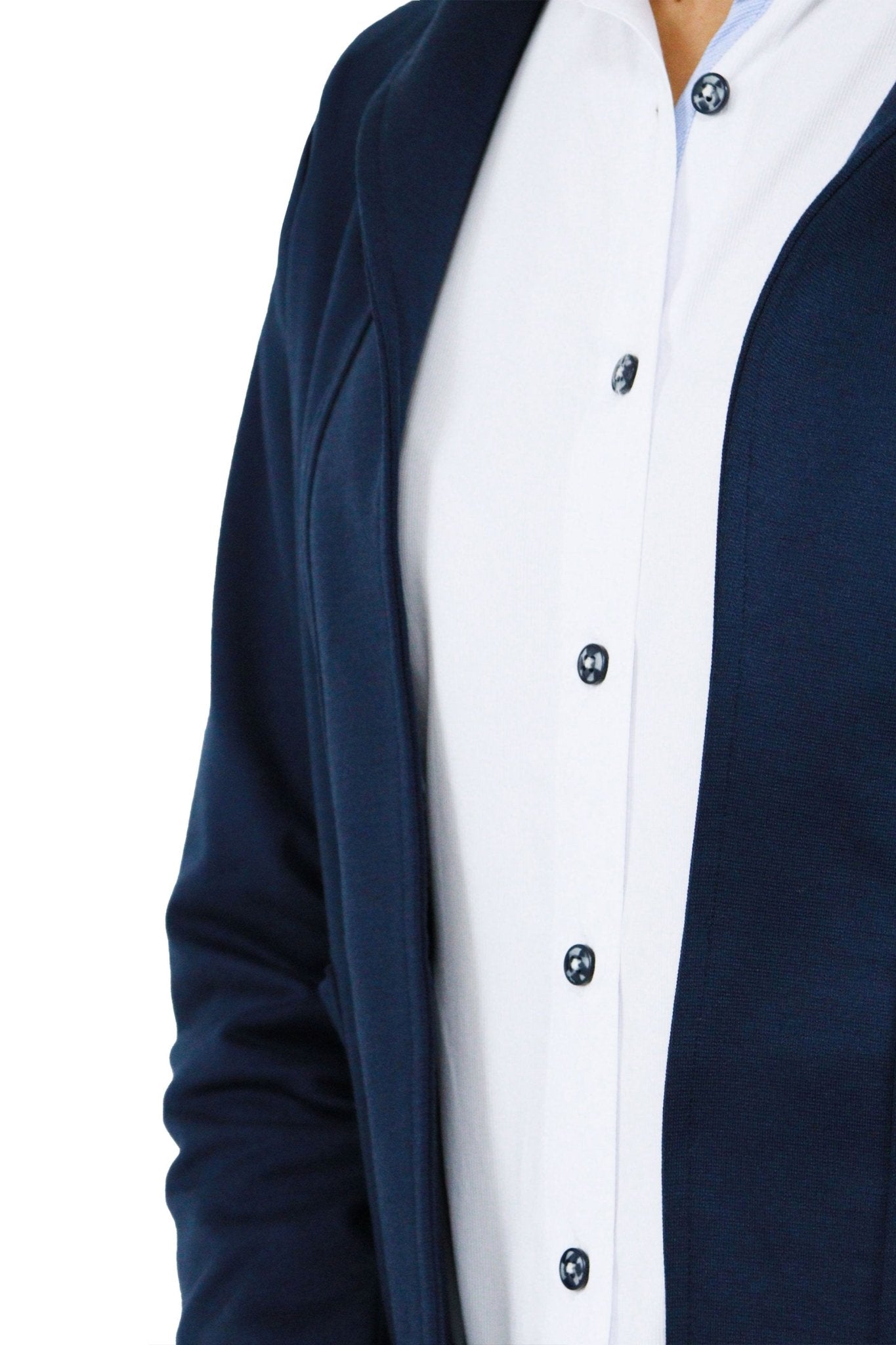 SACO TIPO BLAZER HOUSTON MUJER #Color_Azul Marino