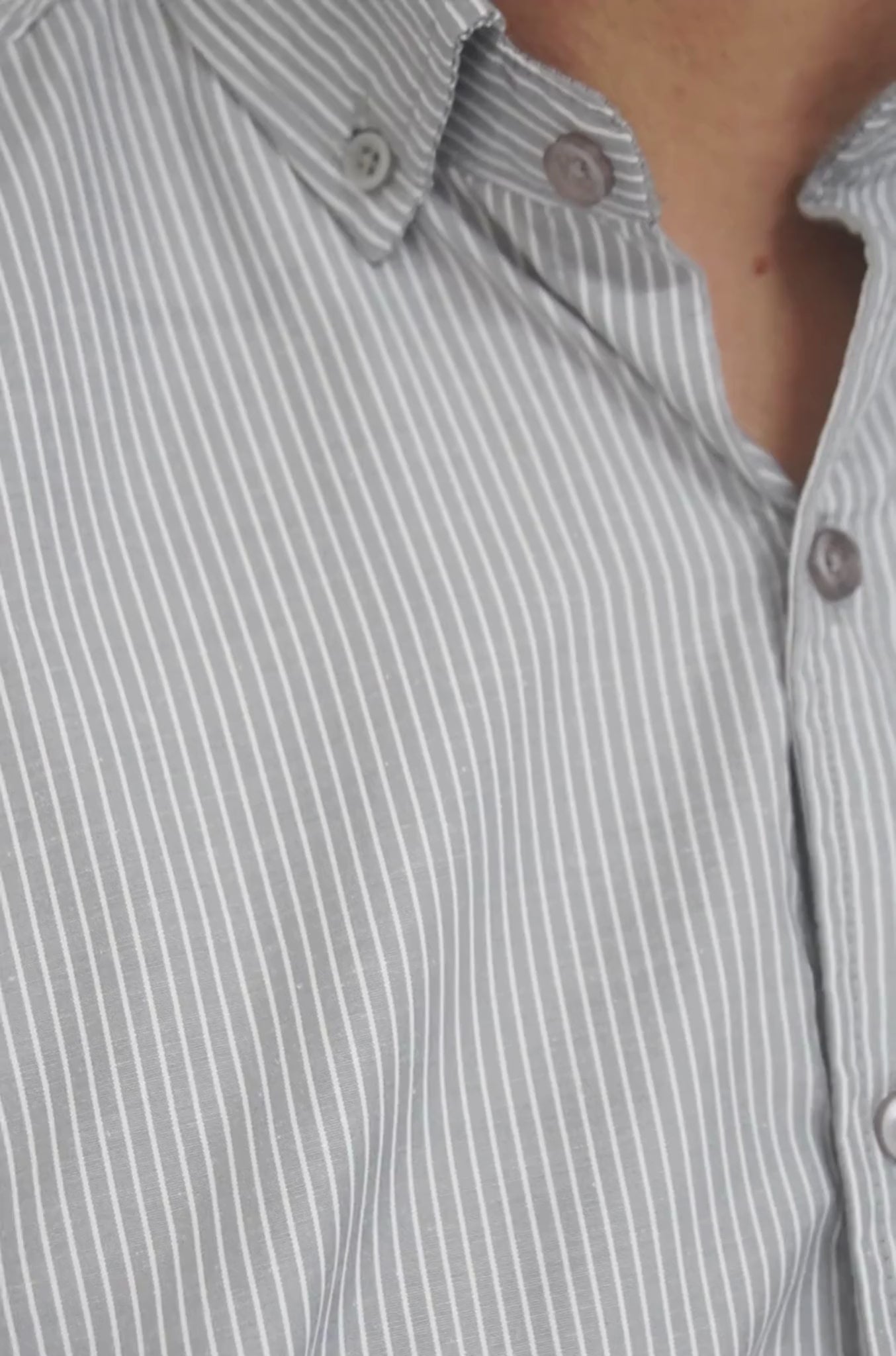 CAMISA EJECUTIVA PORTO HOMBRE #Color_Blanco - Gris