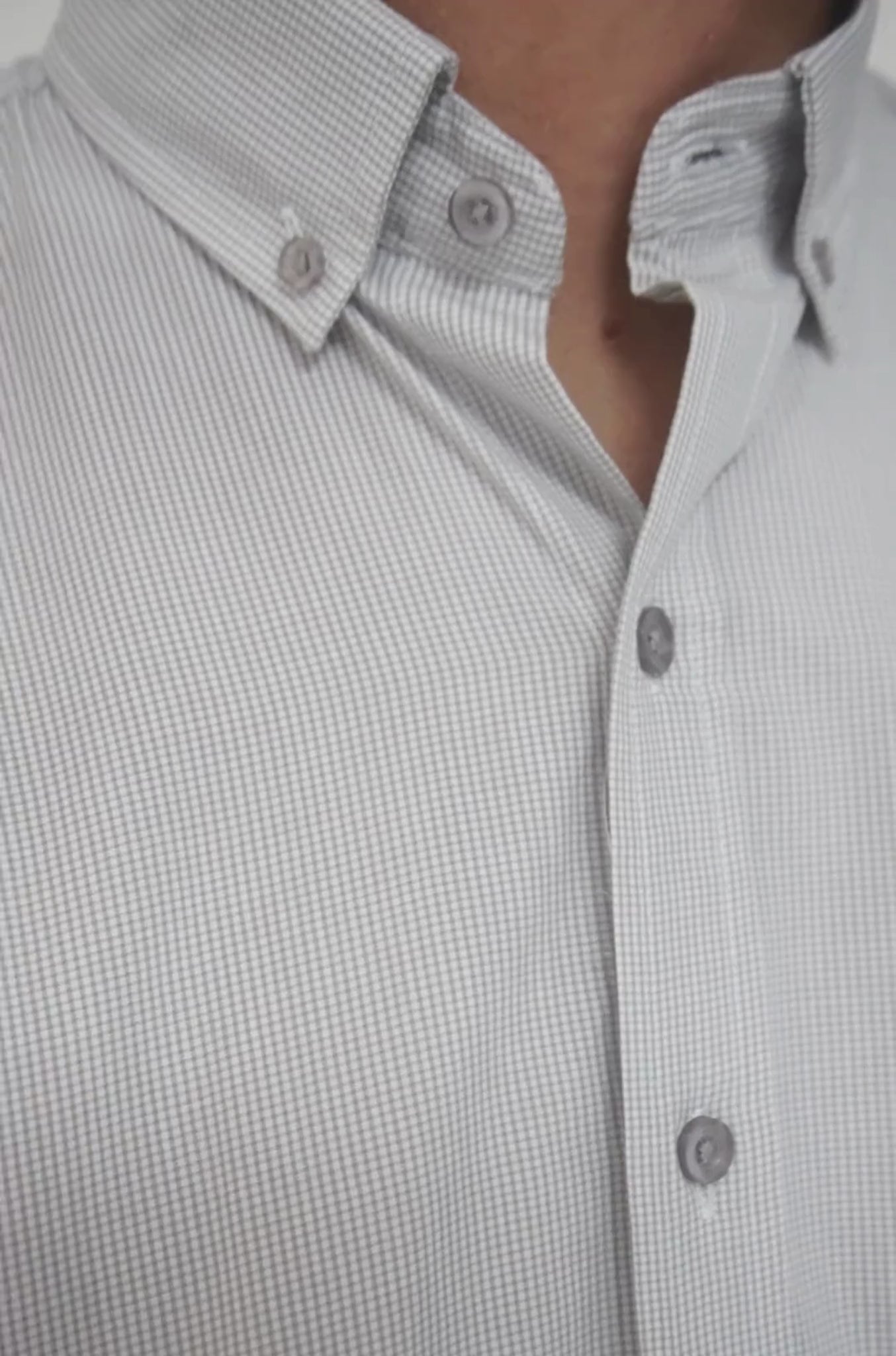 CAMISA EJECUTIVA MANGA LARGA TURÍN #Color_Cuadros Grises