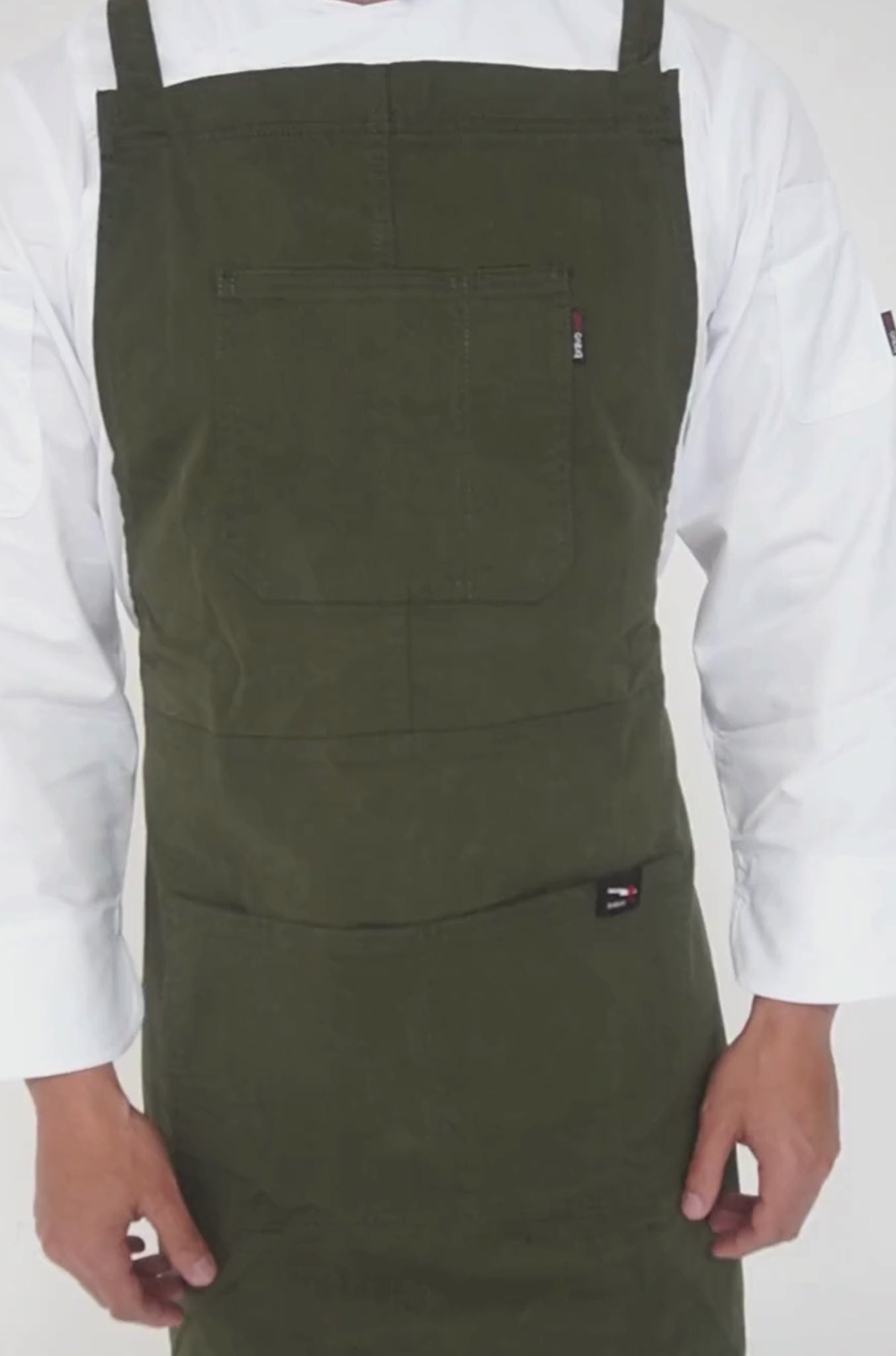 MANDIL TOSCANA UNISEX #Color_Verde Oliva