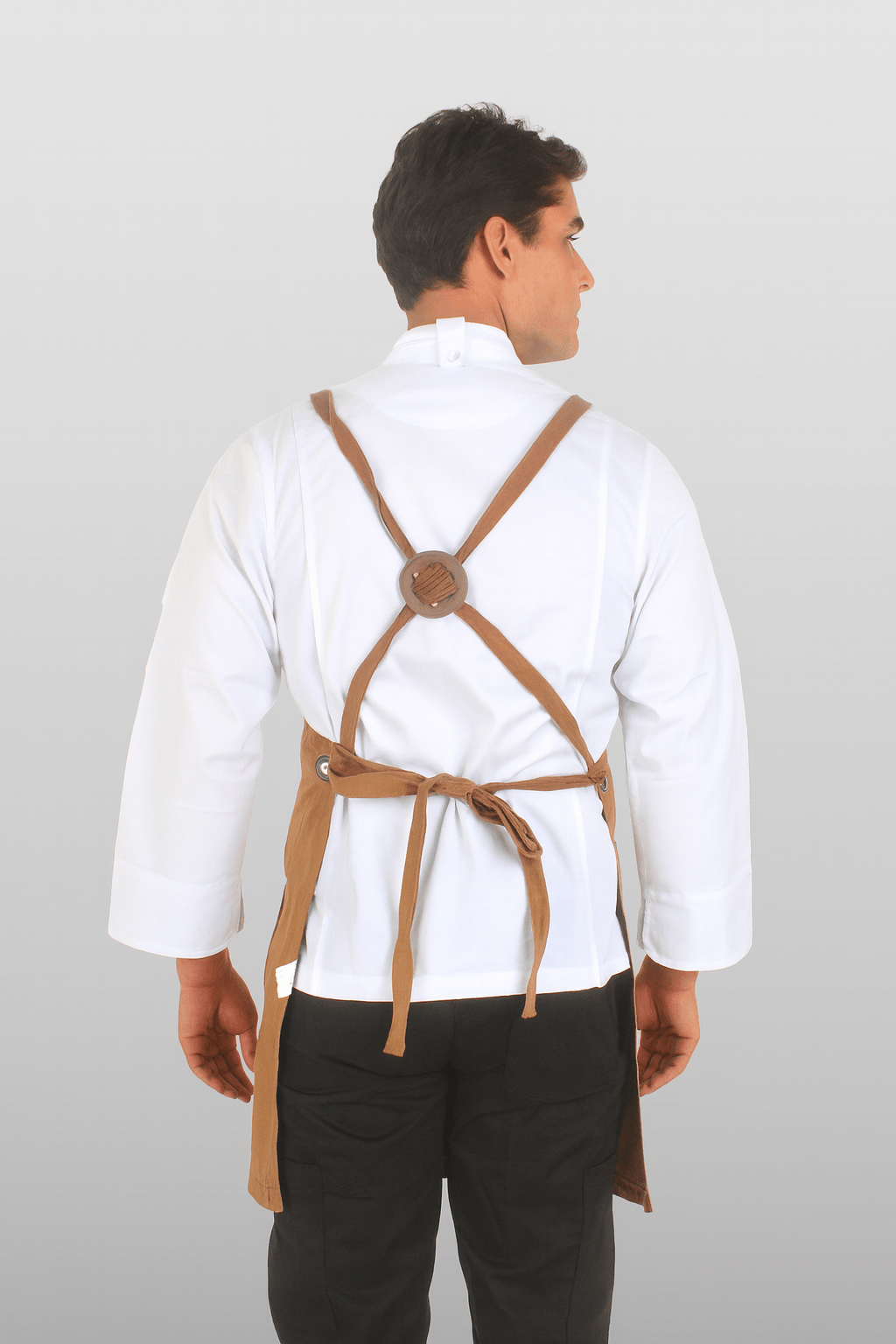 MANDIL TOSCANA UNISEX #Color_Marrón