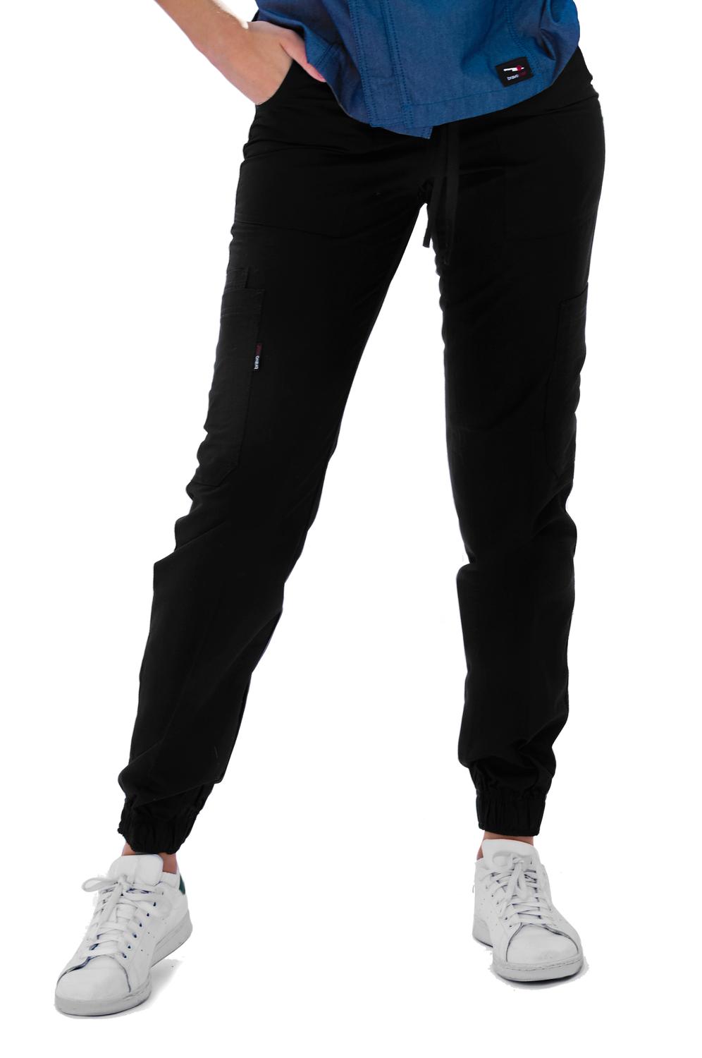 PANTALÓN CHEF JOGGER DUBÁI MUJER #Color_Negro