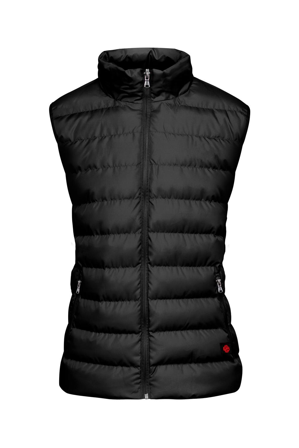 CHALECO CAPITONADO OSLO MUJER #Color_Negro