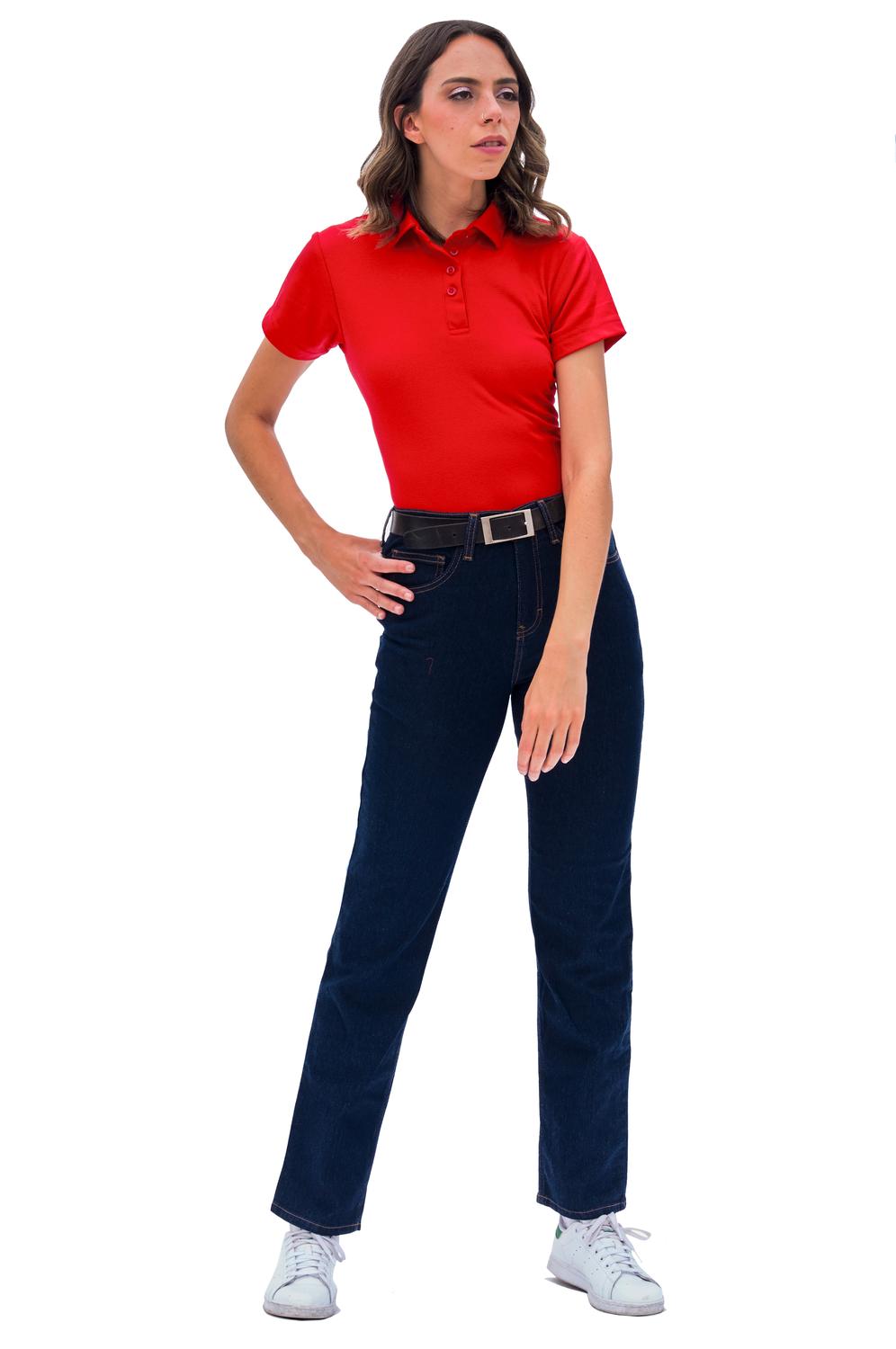 JEANS MEZCLILLA STRECH TEXAS MUJER #Color_Azul