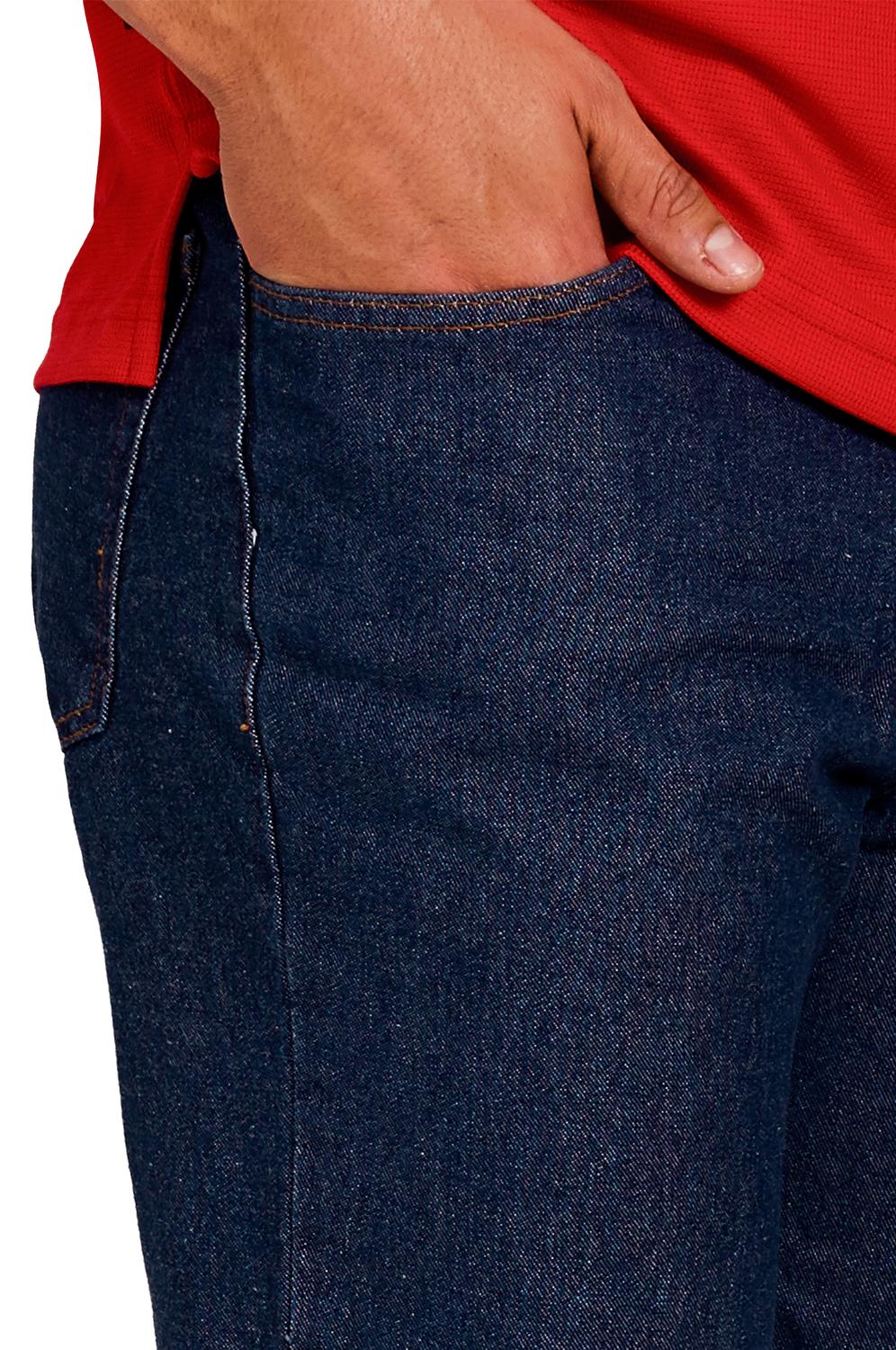 JEANS MEZCLILLA STRECH TEXAS HOMBRE #Color_Azul Marino
