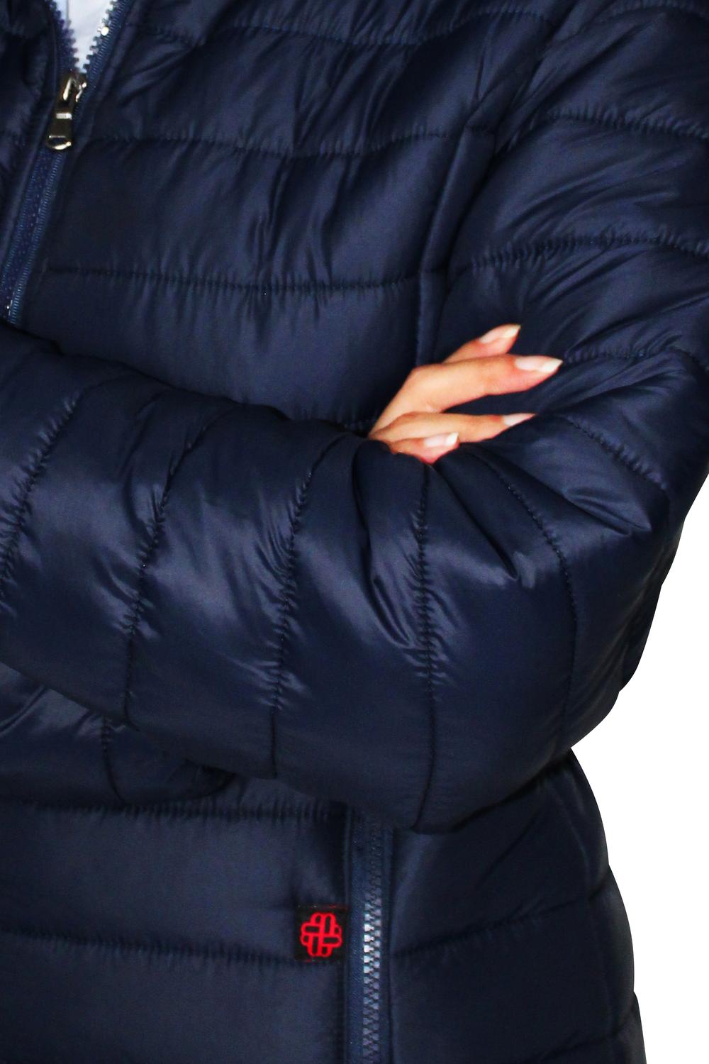 CHAMARRA CAPITONADA ALASKA MUJER #Color_Azul Marino