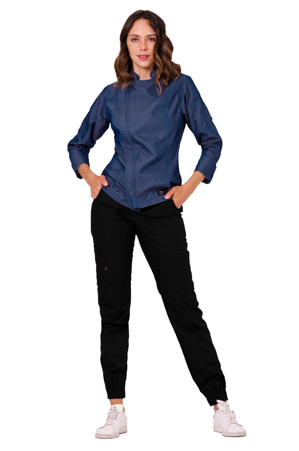 FILIPINA CHEF SLIM FIT DE MEZCLILLA CALIFORNIA MUJER