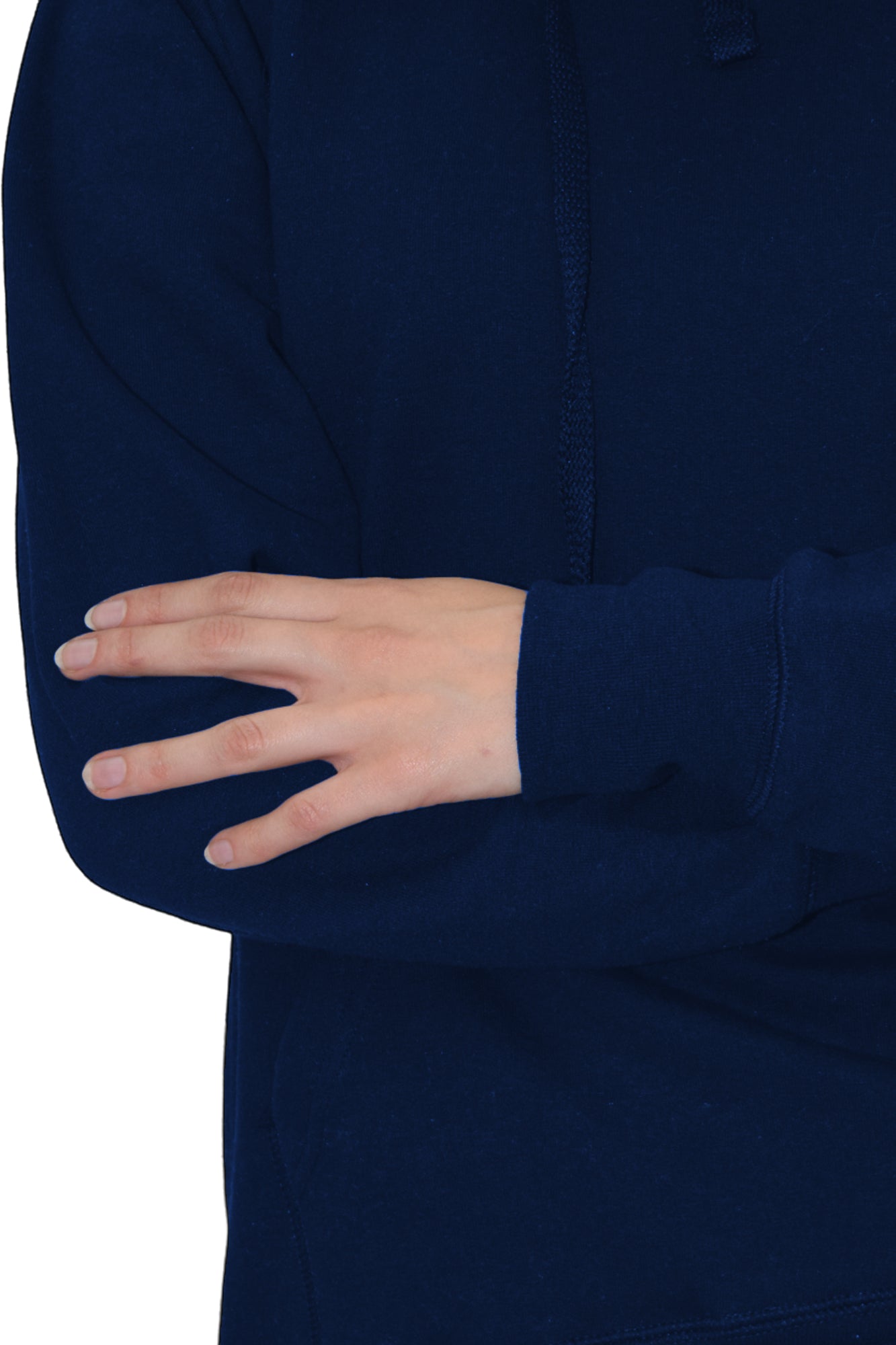 SUDADERA CON CAPUCHA AMBERES UNISEX #Color_Azul