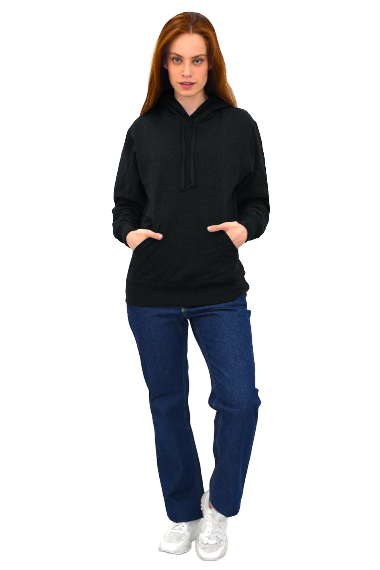 SUDADERA CON CAPUCHA AMBERES UNISEX #Color_Negro