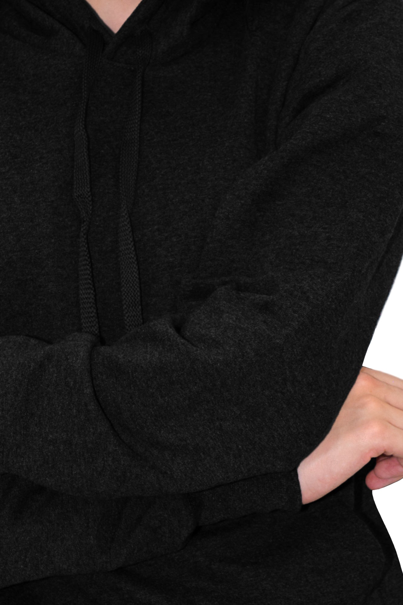 SUDADERA CON CAPUCHA AMBERES UNISEX #Color_Negro