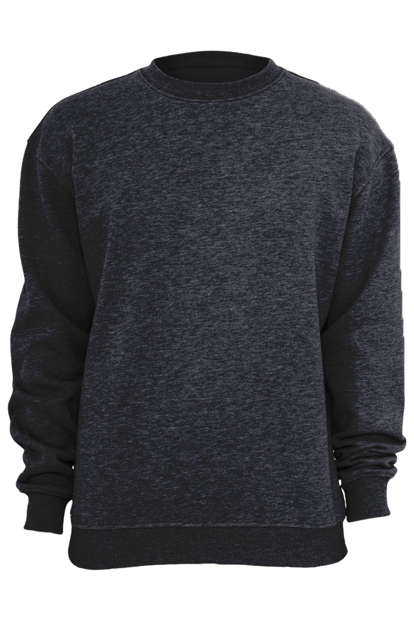 SUDADERA CUELLO REDONDO BRUSELAS MUJER #Color_Gris Oxford