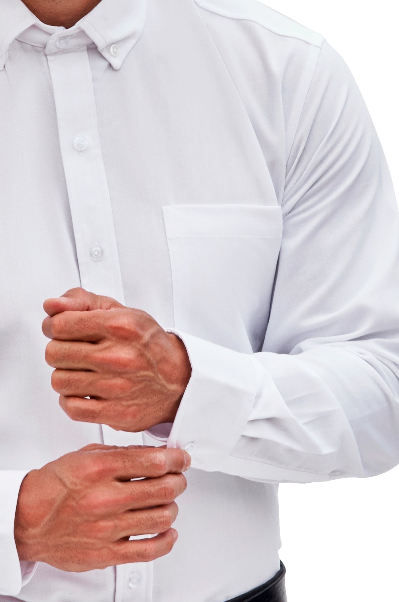 CAMISA FORMAL MANGA LARGA MONTENEGRO HOMBRE #Color_Blanco