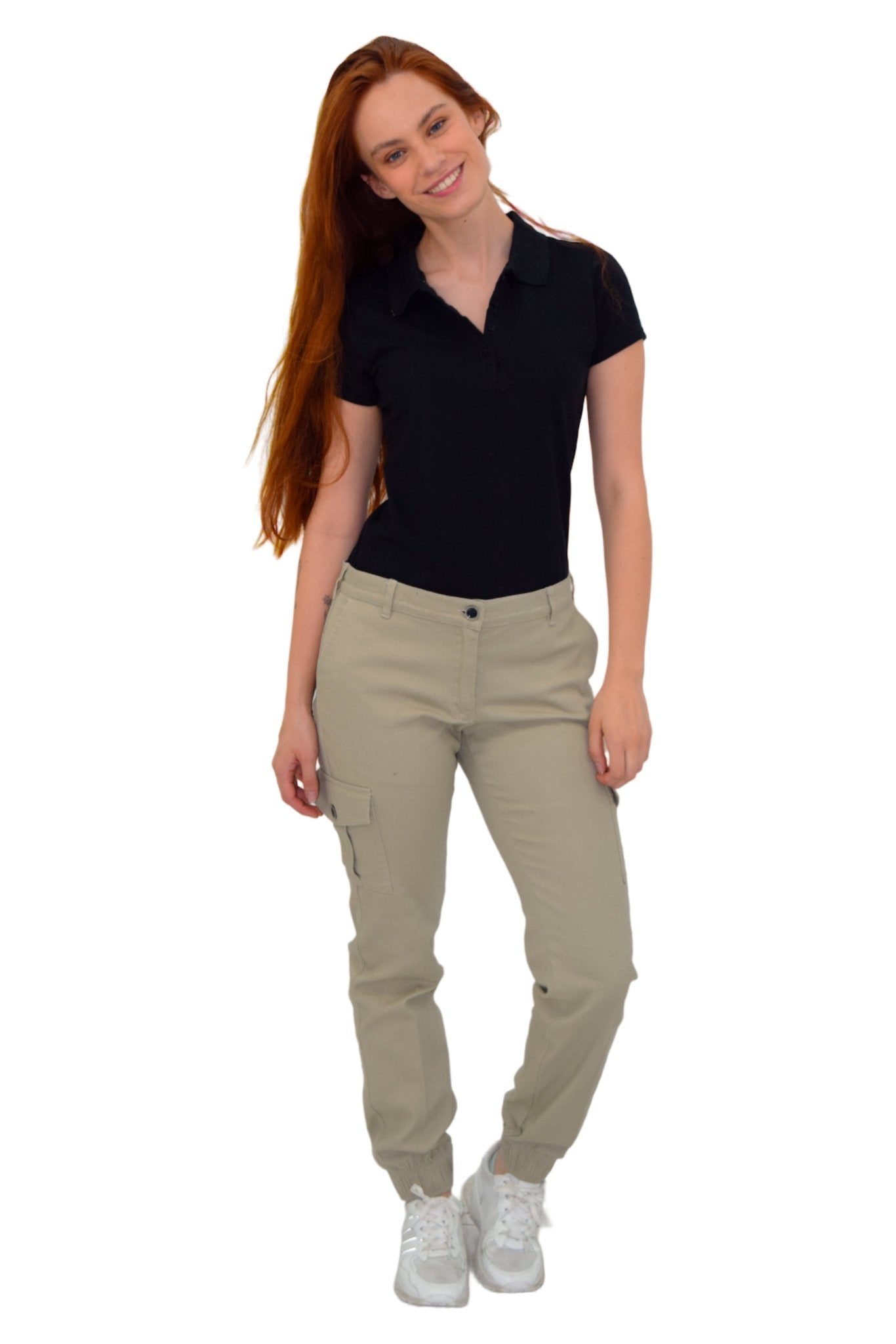 PLAYERA TIPO POLO ESTAMBUL MUJER #Color_Negro