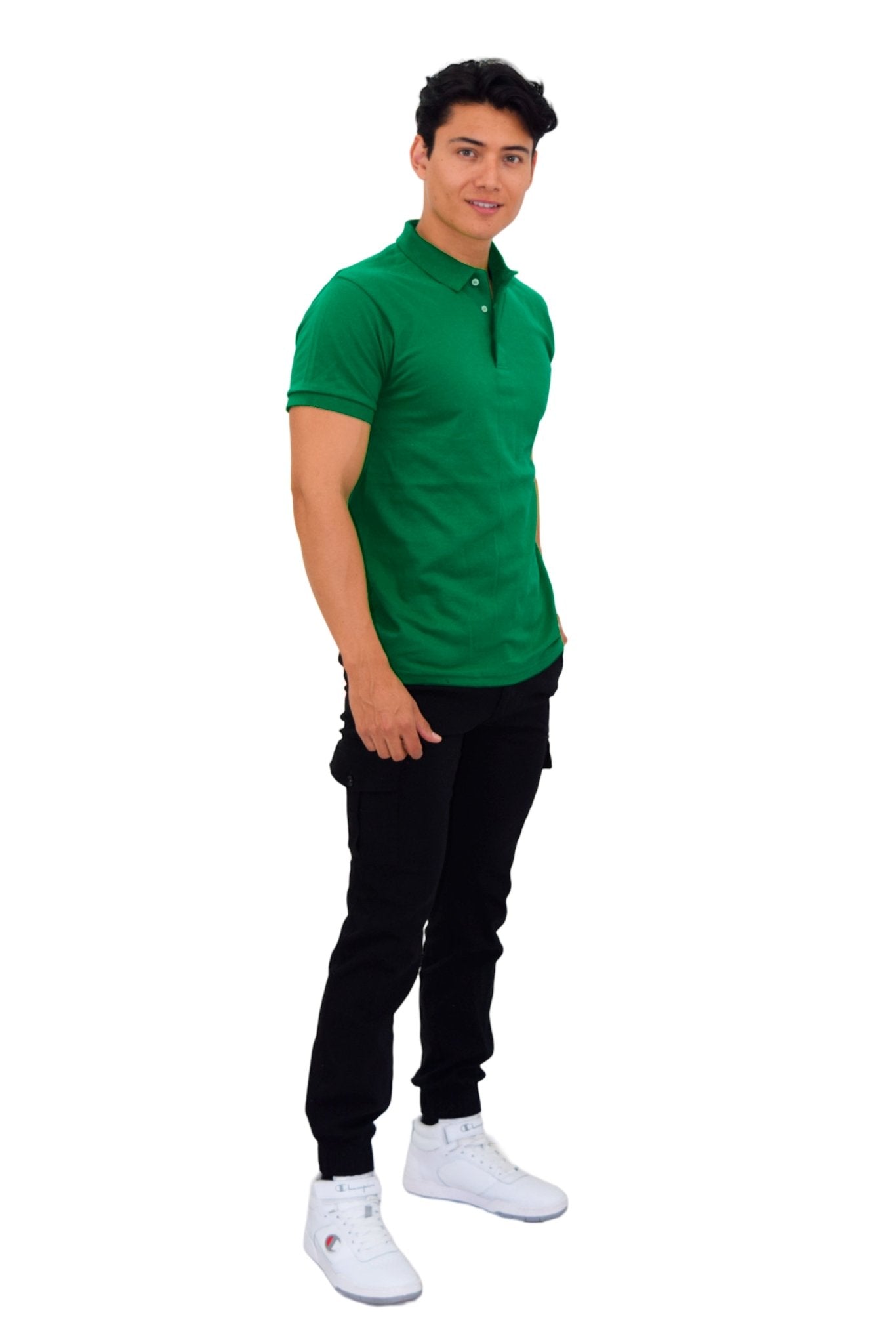 PLAYERA TIPO POLO ESTAMBUL HOMBRE #Color_Verde
