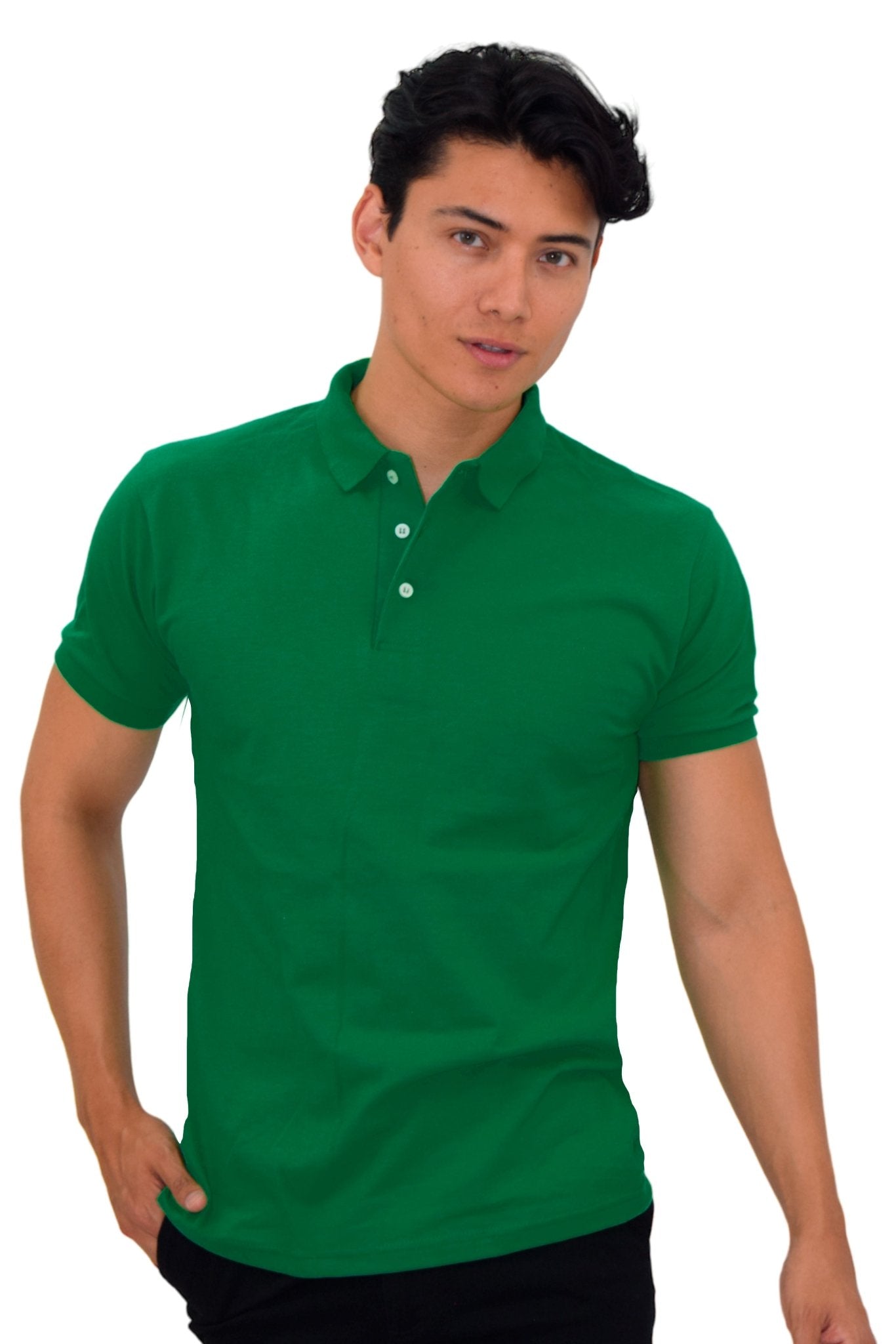 PLAYERA TIPO POLO ESTAMBUL HOMBRE #Color_Verde
