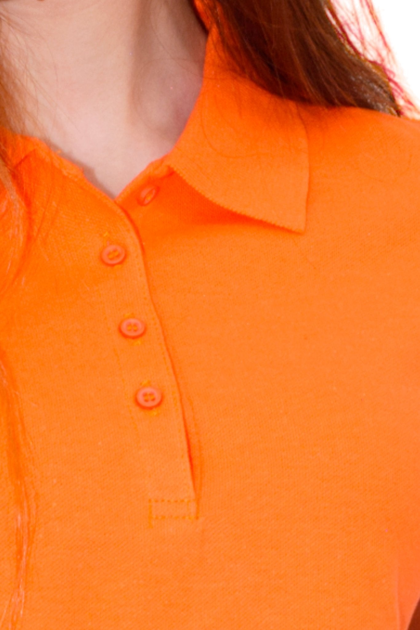 PLAYERA TIPO POLO ESTAMBUL MUJER #Color_Naranja