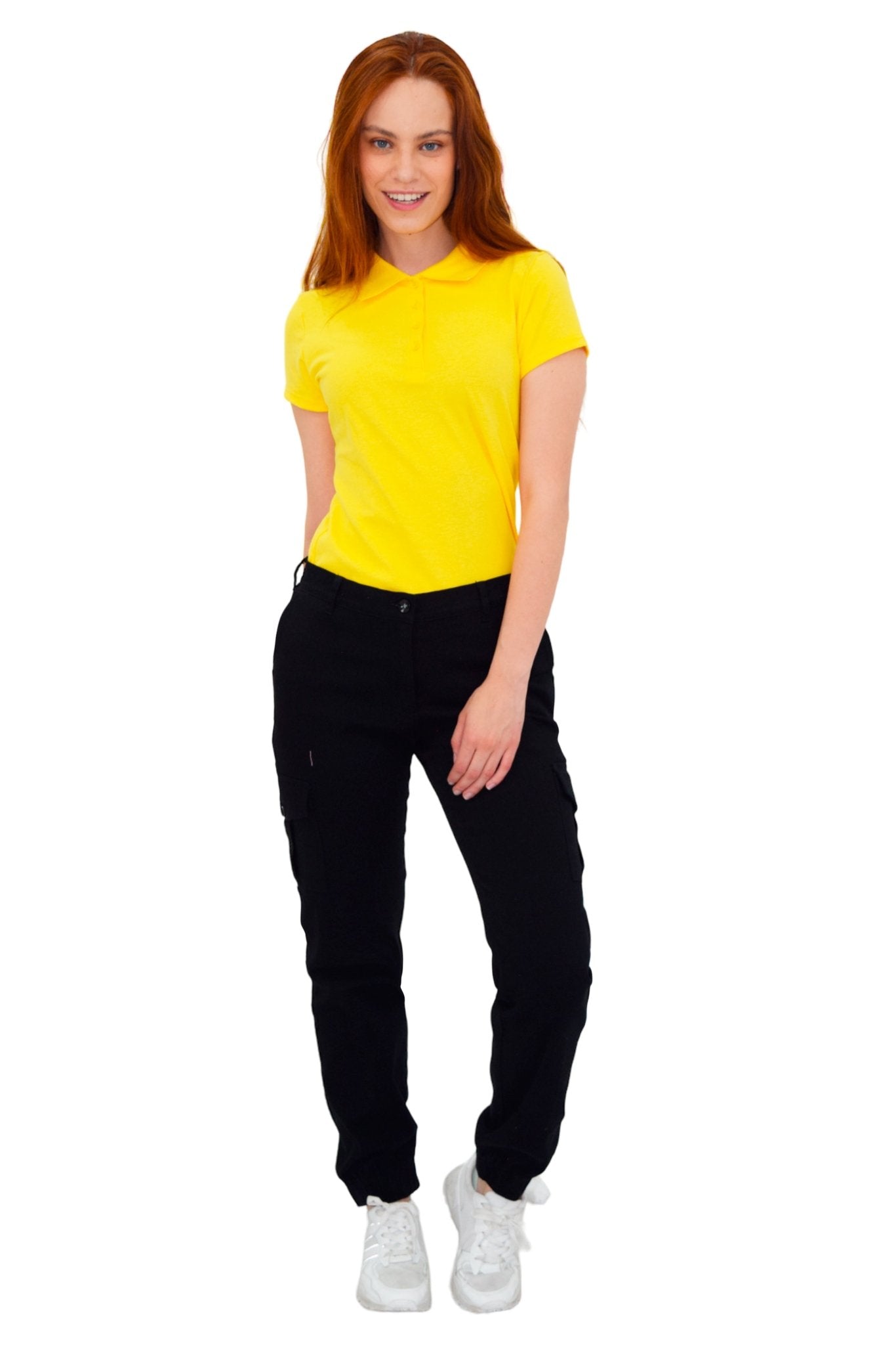 PLAYERA TIPO POLO ESTAMBUL MUJER #Color_Amarillo