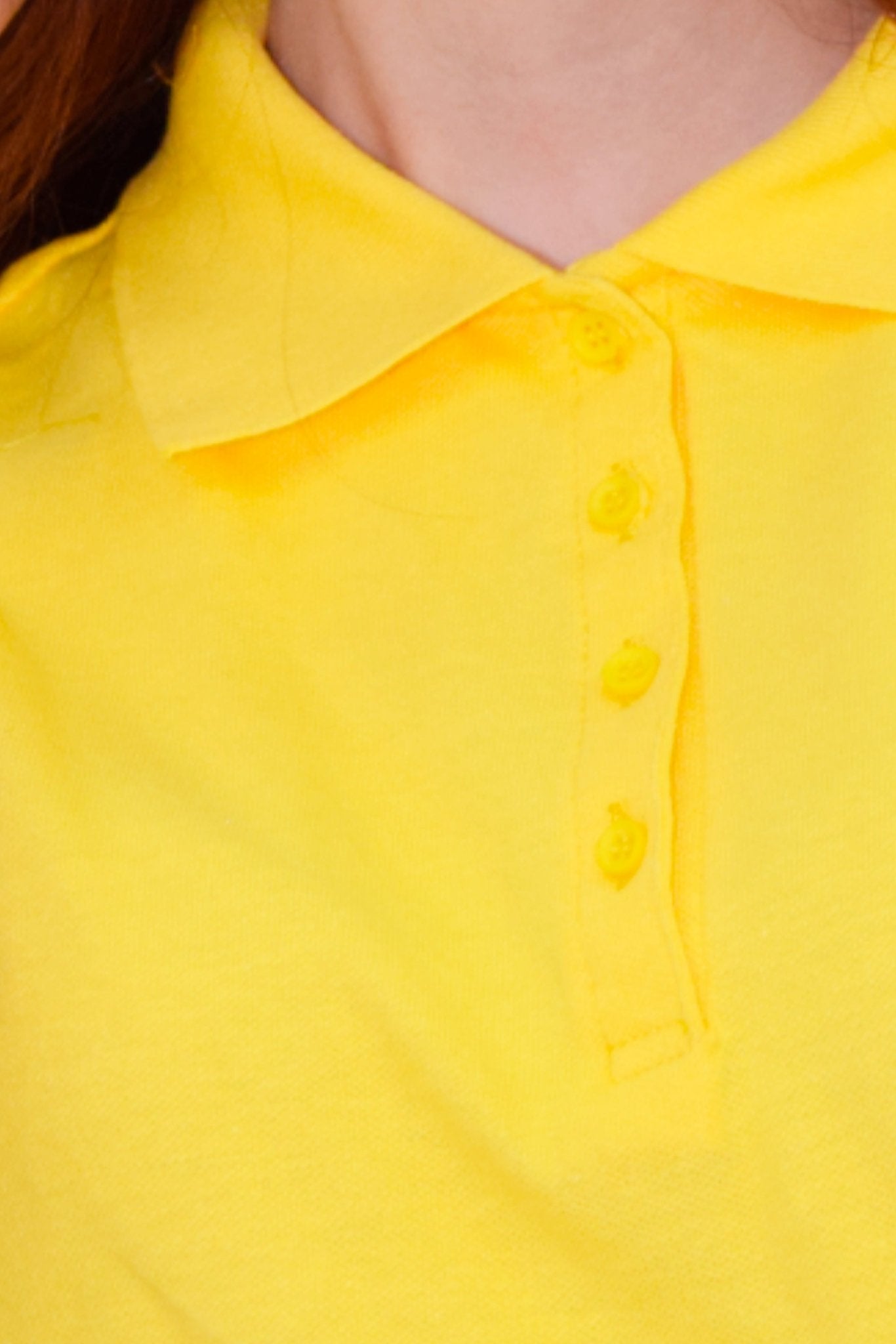 PLAYERA TIPO POLO ESTAMBUL MUJER #Color_Amarillo